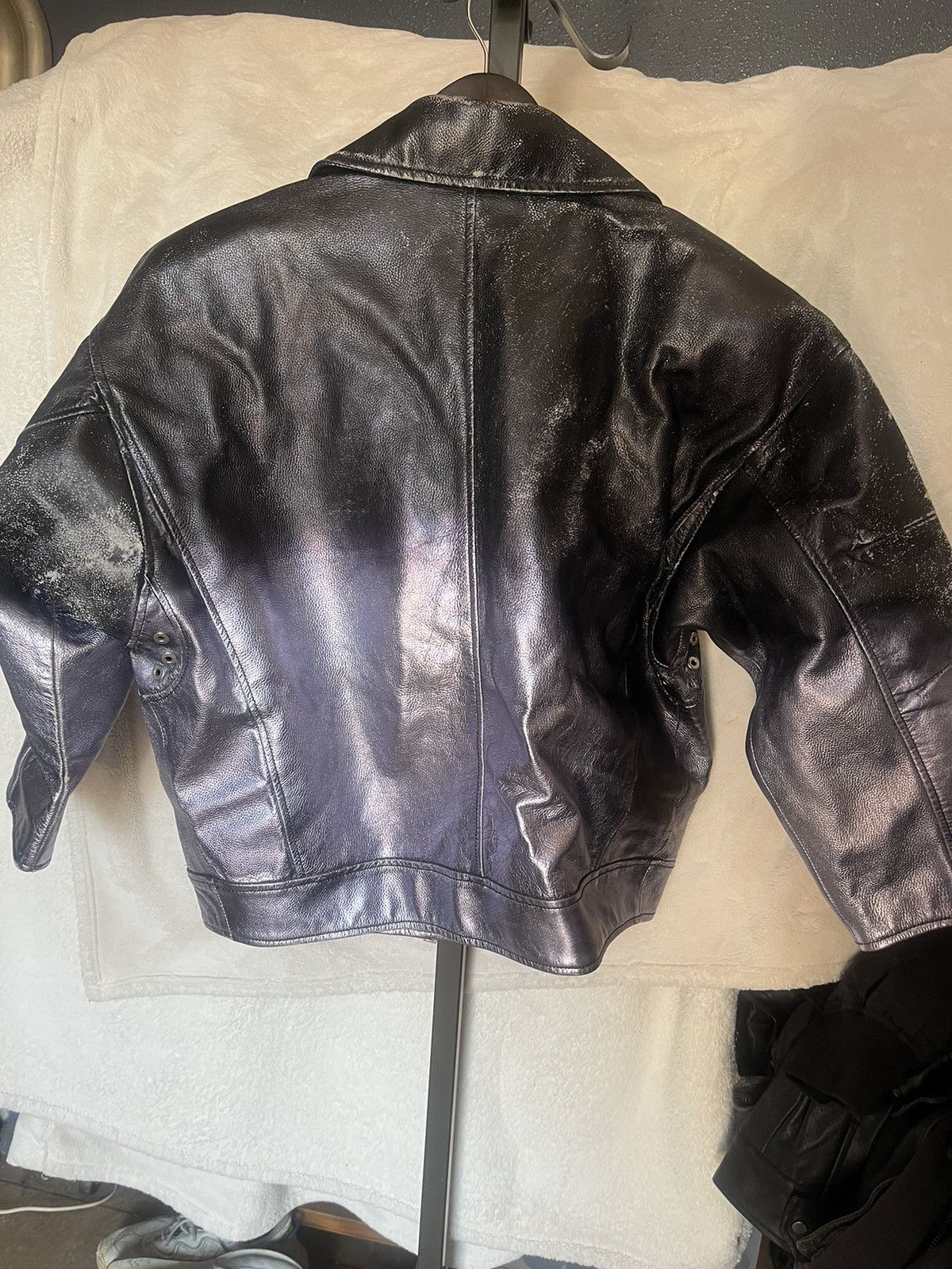 Diesel Leather vintage jacket Size US S / EU 44-46 / 1 - 7 Thumbnail