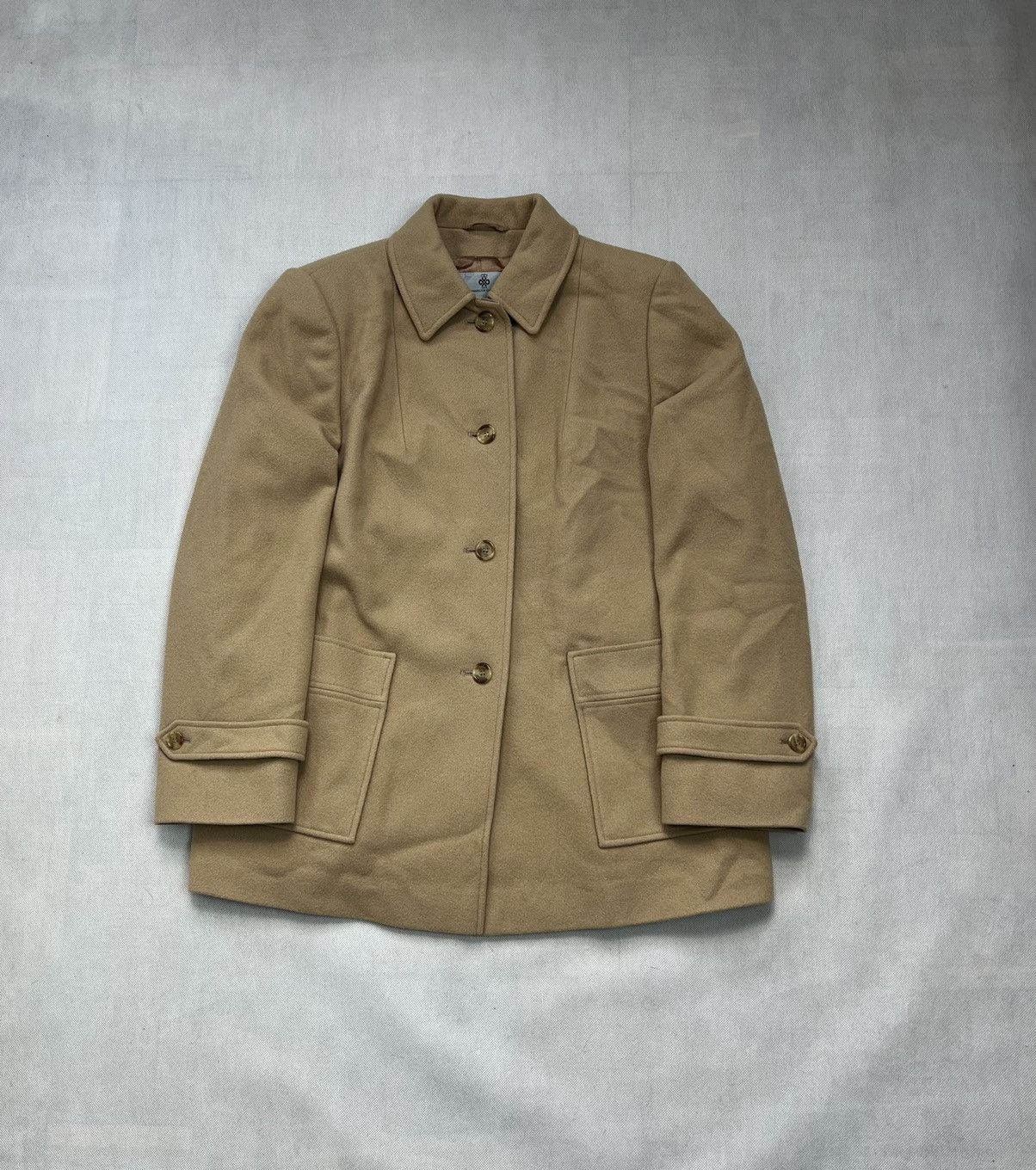 Aquascutum Jacket / Coat Aquascutum Pure New Wool made inunited kingdom Size L / US 10 / IT 46 - 1 Thumbnail