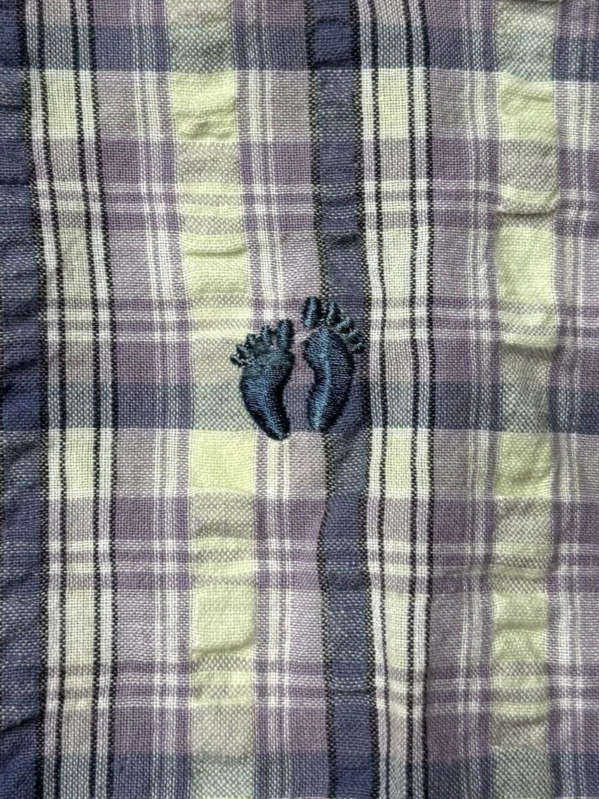 Hang Ten Hang Ten Shirt Mens Large Plaid Seersucker Cotton Pocket Size US L / EU 52-54 / 3 - 5 Thumbnail