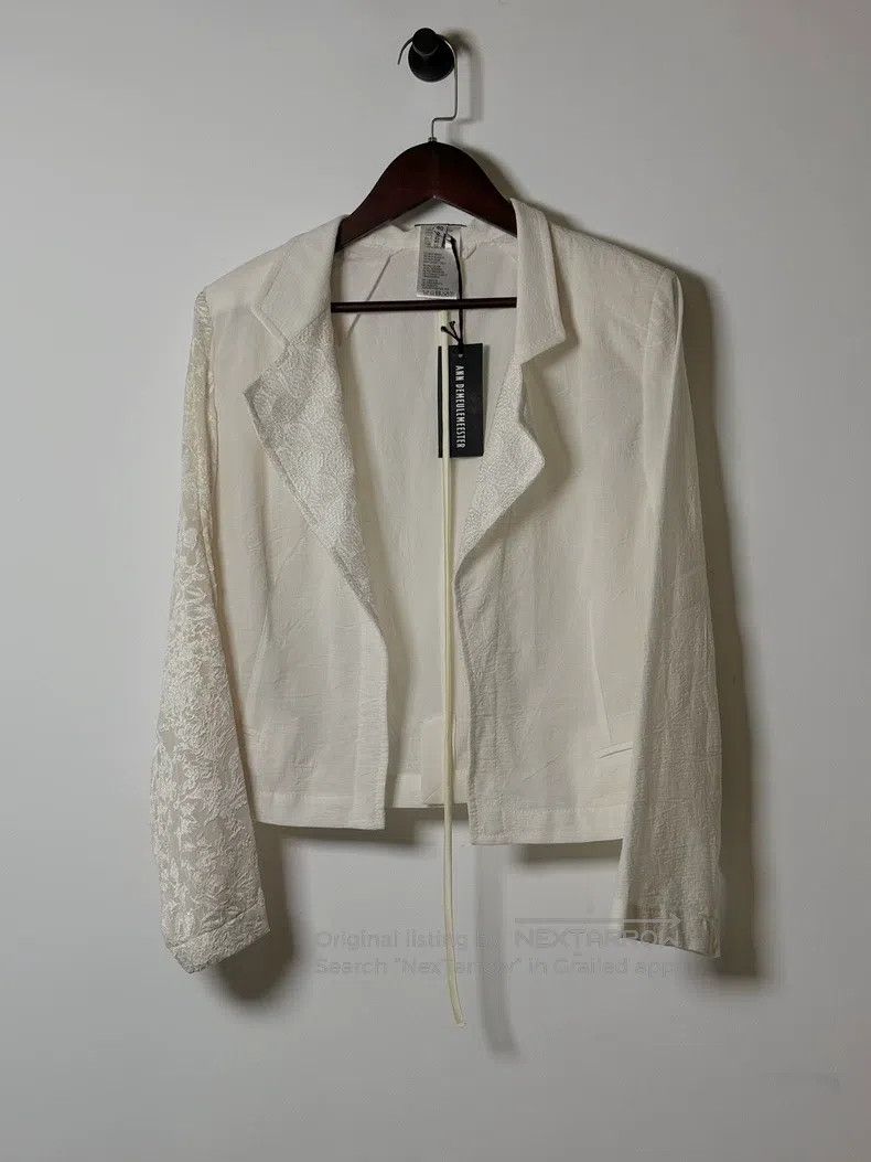 Ann Demeulemeester Ann Demeulemeester 40 bridal short jacket Size M / US 6-8 / IT 42-44 - 4 Thumbnail