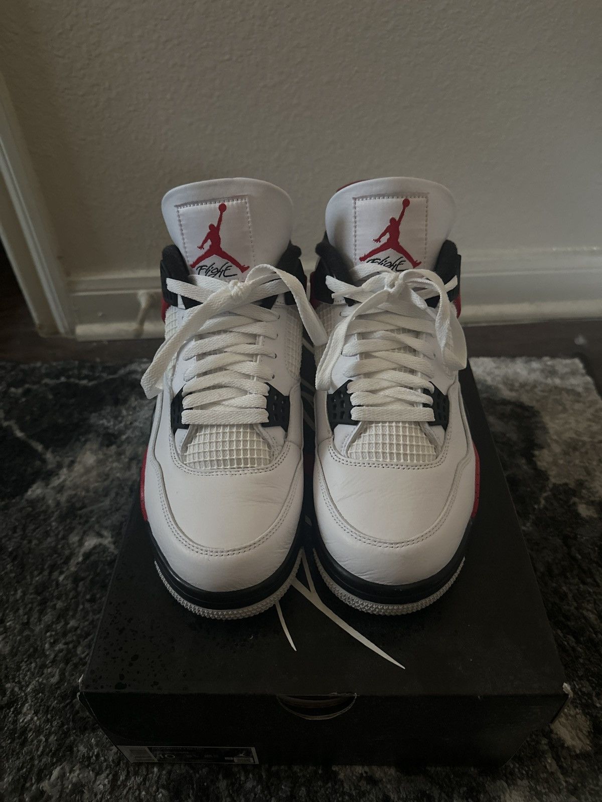 Jordan Brand Jordan 4 Red Cement Size US 10 / EU 43 - 3 Thumbnail