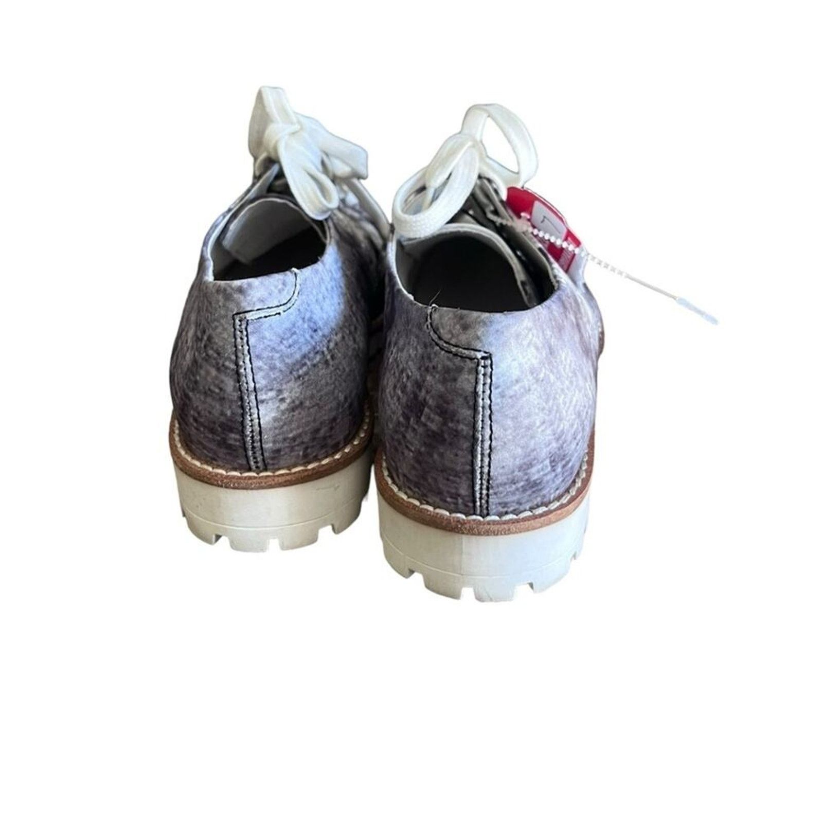 Bronx and Banco BRONX Womens Neon Trees Lace up Oxford Size US 8 / IT 38 - 2 Thumbnail