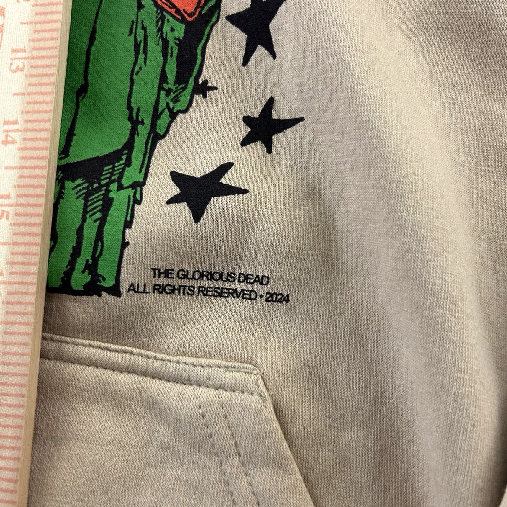 Vintage VINTAGE The Glorious Dead Flatbrush Zombies Hoodie Men S Small Tan Pullover Sweatshirt Brown NS? Size US S / EU 44-46 / 1 - 3 Thumbnail