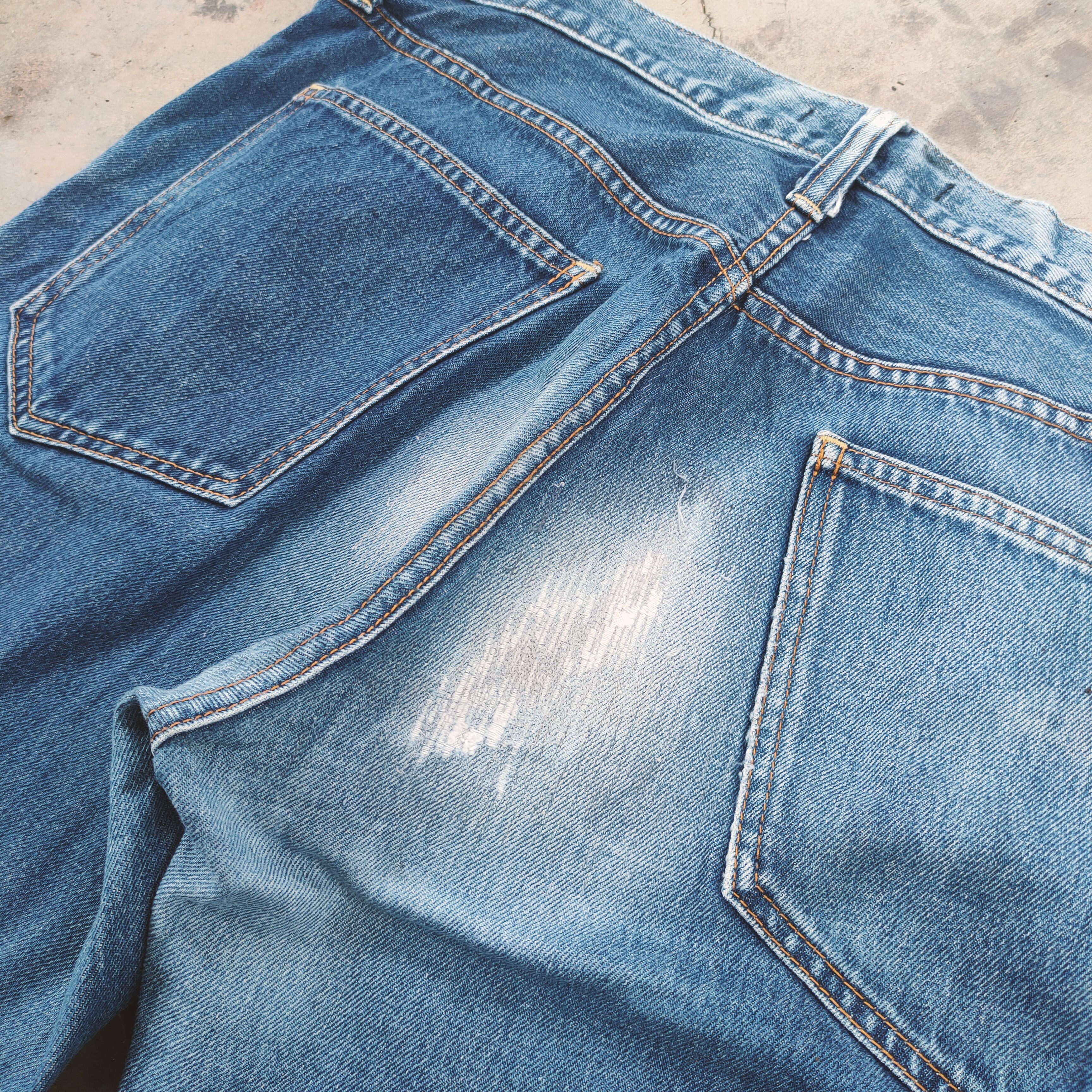 Johnbull VINTAGE JOHN BULL FADED JEANS DENIM PANTS Size US 34 / EU 50 - 12 Thumbnail