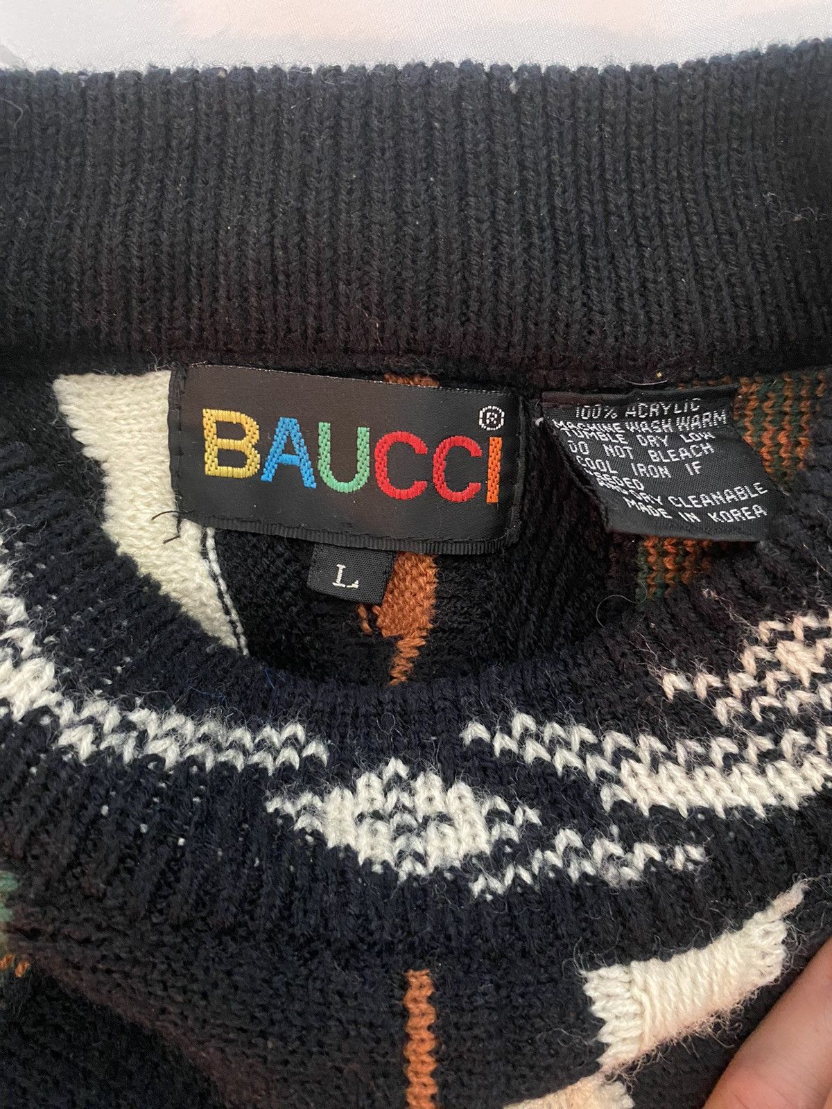Vintage Baucci x Coogi sweater Size US L / EU 52-54 / 3 - 3 Thumbnail