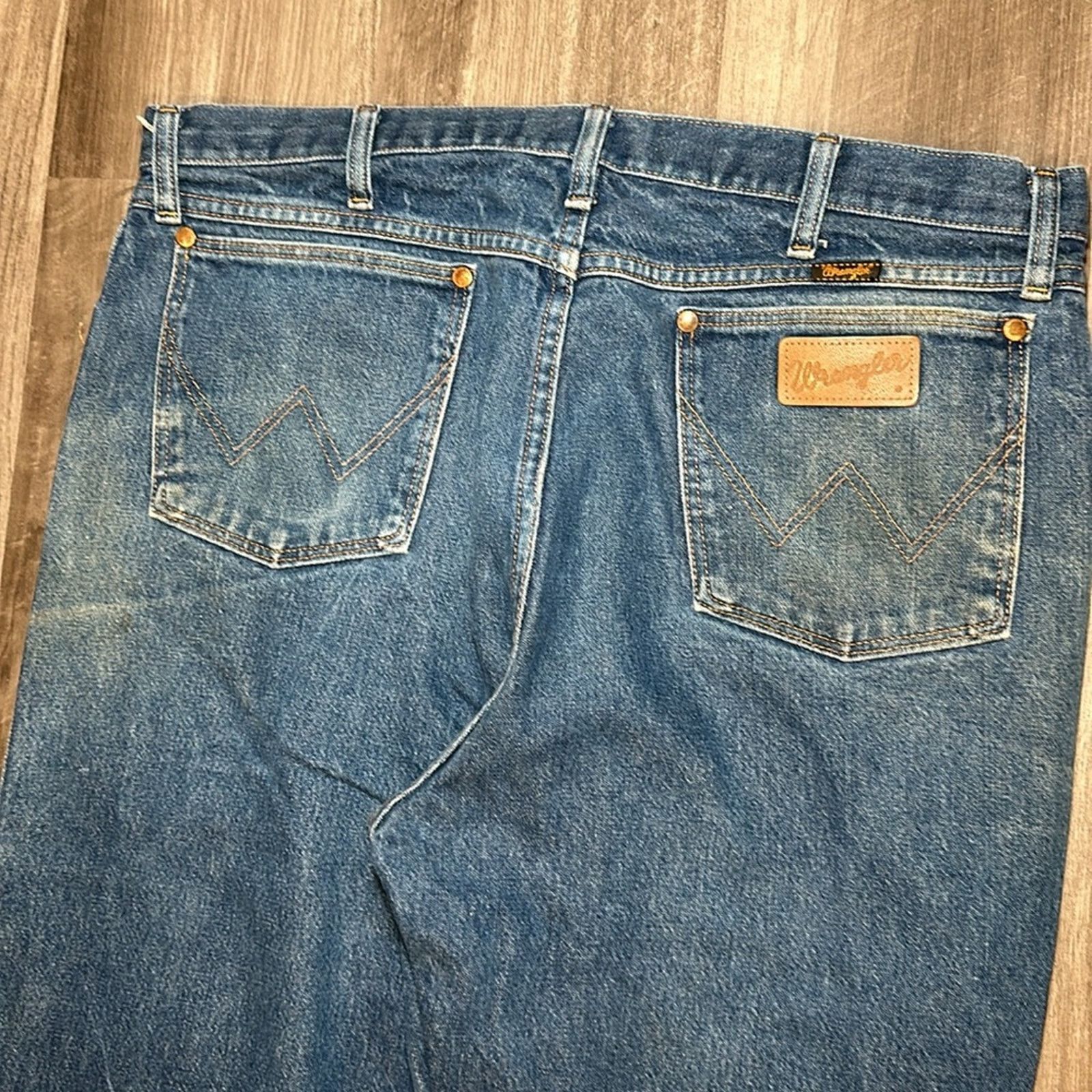 Wrangler Wrangler Cowboy Cut Original Fit Painters Work Jeans - 38x36 Size US 38 / EU 54 - 5 Thumbnail
