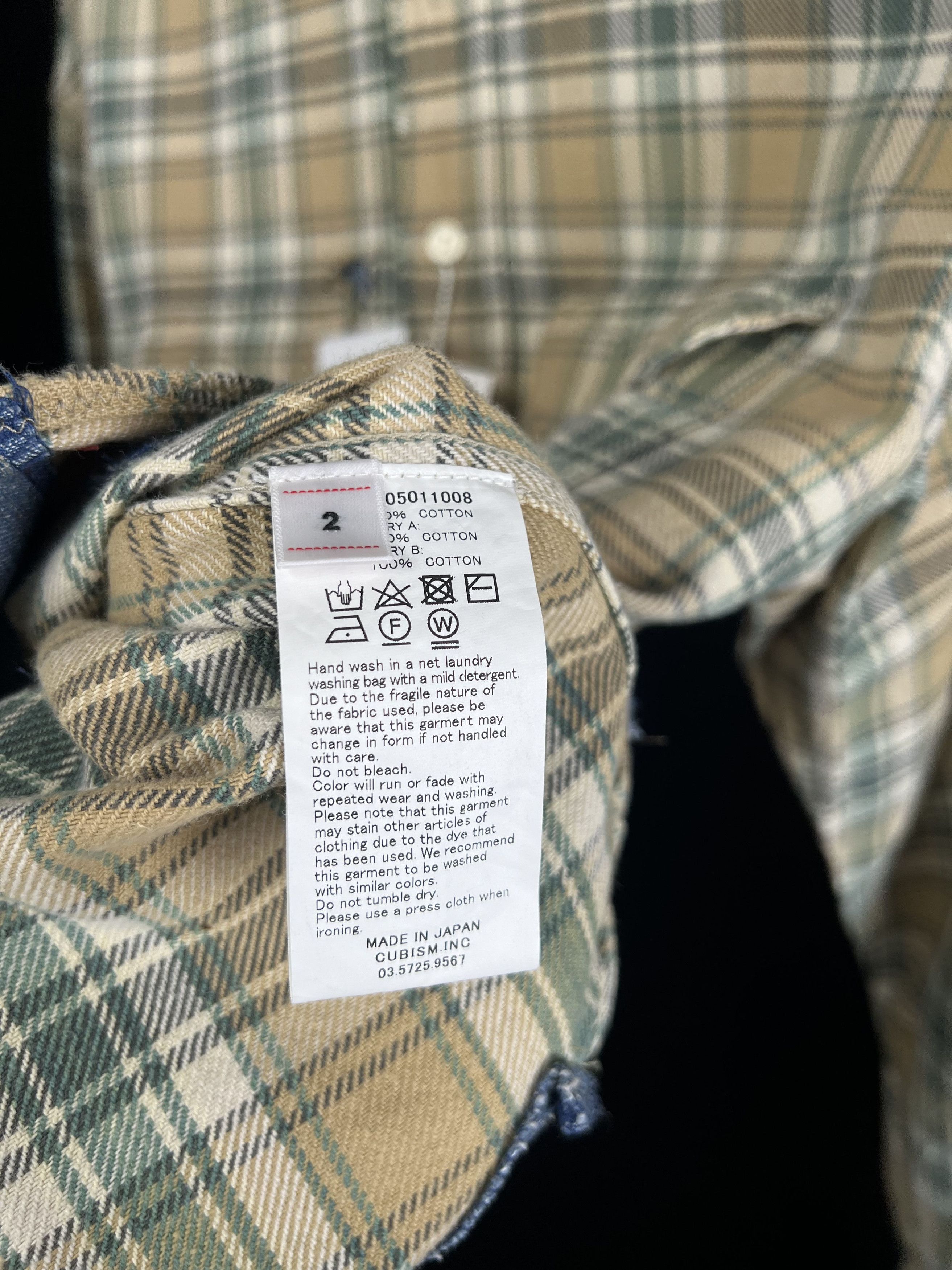 Visvim RARE*Brand New LUMBER SHIRT L/S CRASH Size M Size US M / EU 48-50 / 2 - 12 Thumbnail