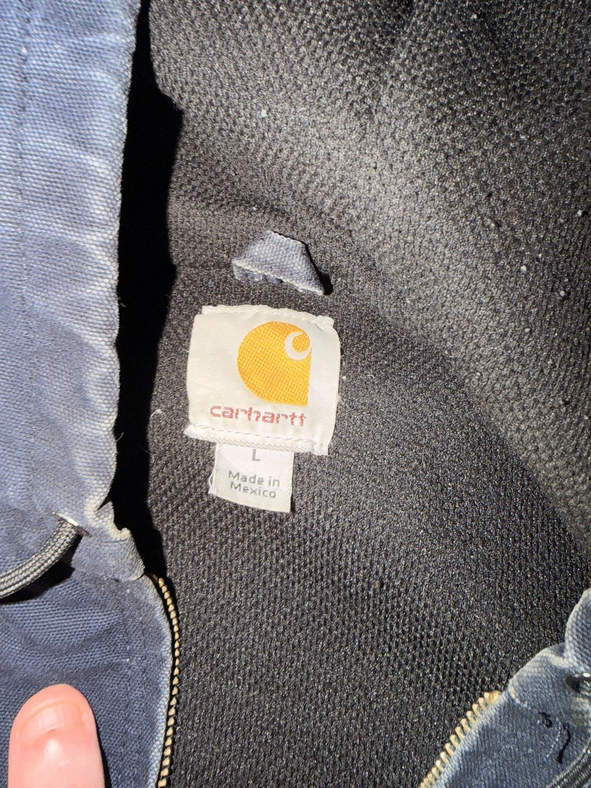 Carhartt Carhartt J25 MOT Pepsi Blue Navy Active Hooded Jacket Large Size US L / EU 52-54 / 3 - 8 Thumbnail