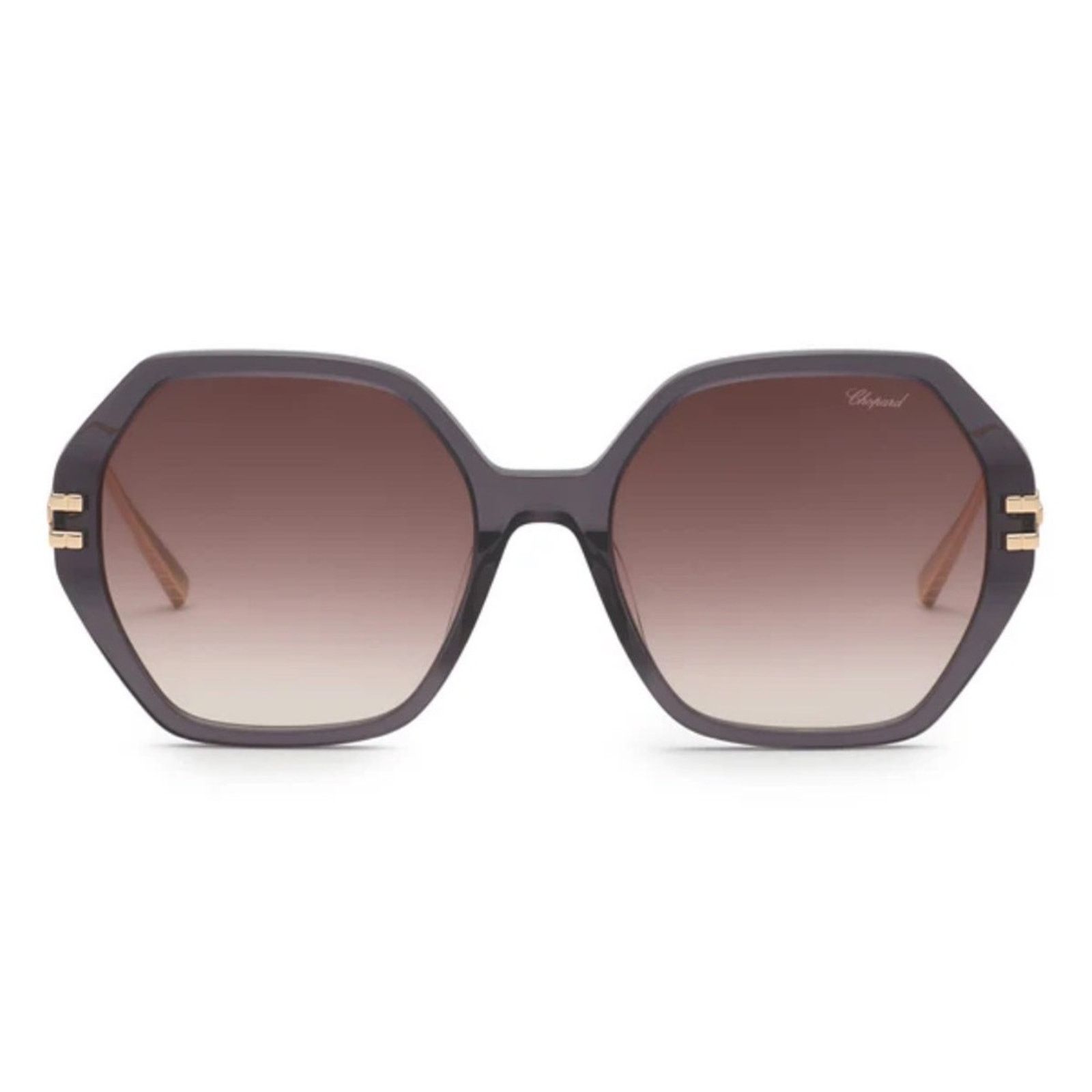 Chopard New! Chopard SCH370M 0705 Grey Ice Cube Sunglasses Size ONE SIZE - 3 Thumbnail