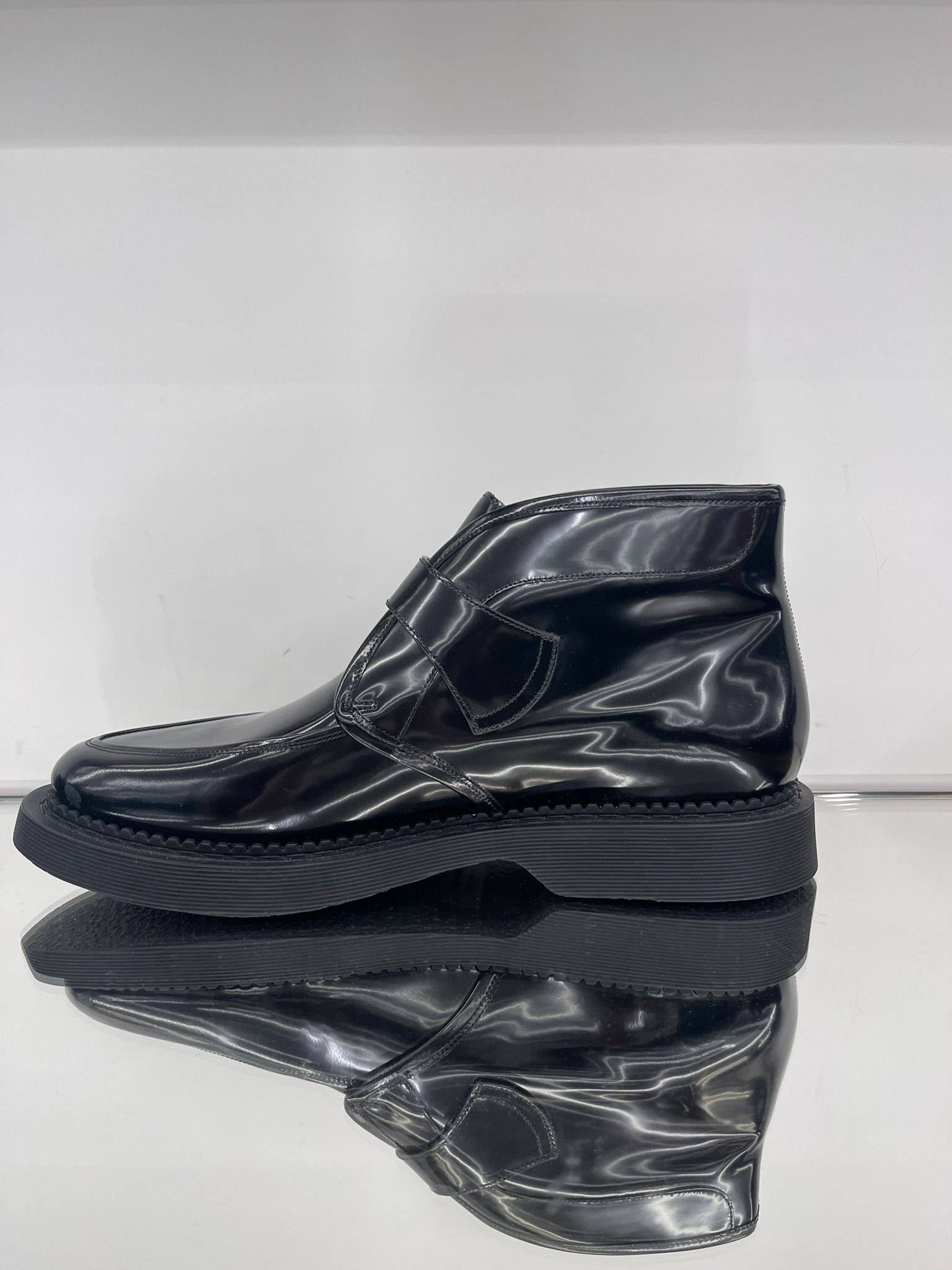 Saint Laurent Paris TEDDY monk strap boots in glazed Size US 7 / EU 40 - 3 Thumbnail