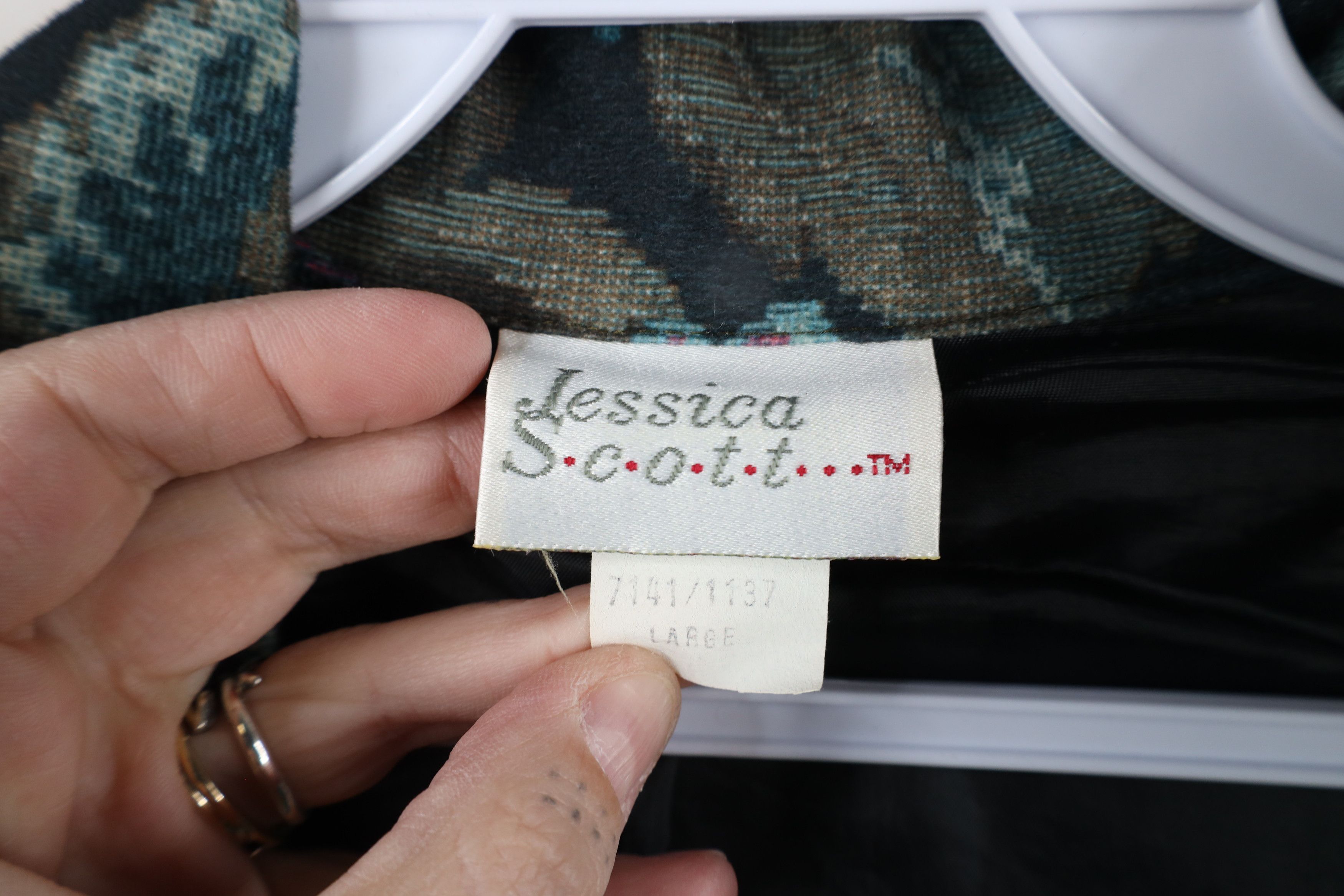 Vintage Vintage 90s Streetwear One Button Blazer Suit Jacket USA Size L / US 10 / IT 46 - 6 Thumbnail