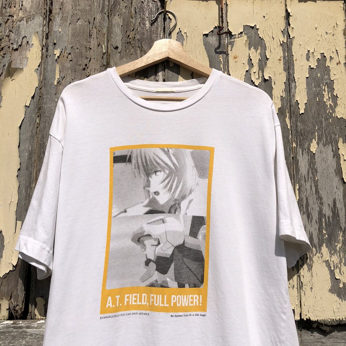 Anime Evangelion A.T Field,Full Power ! X Gu Tshirt Size US L / EU 52-54 / 3 - 3 Thumbnail