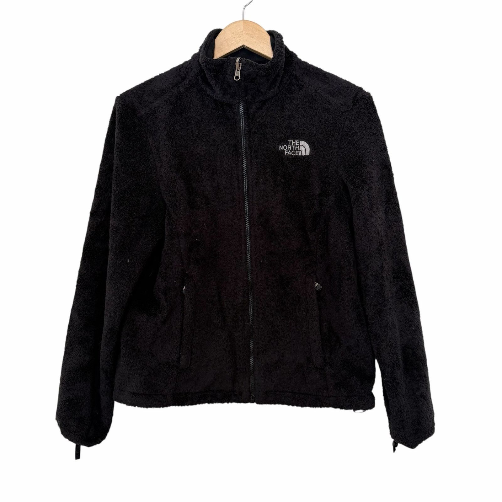 The North Face The North Face Black Fuzzy Fleece Full Zip Jacket Sz S Size S / US 4 / IT 40 - 2 Thumbnail