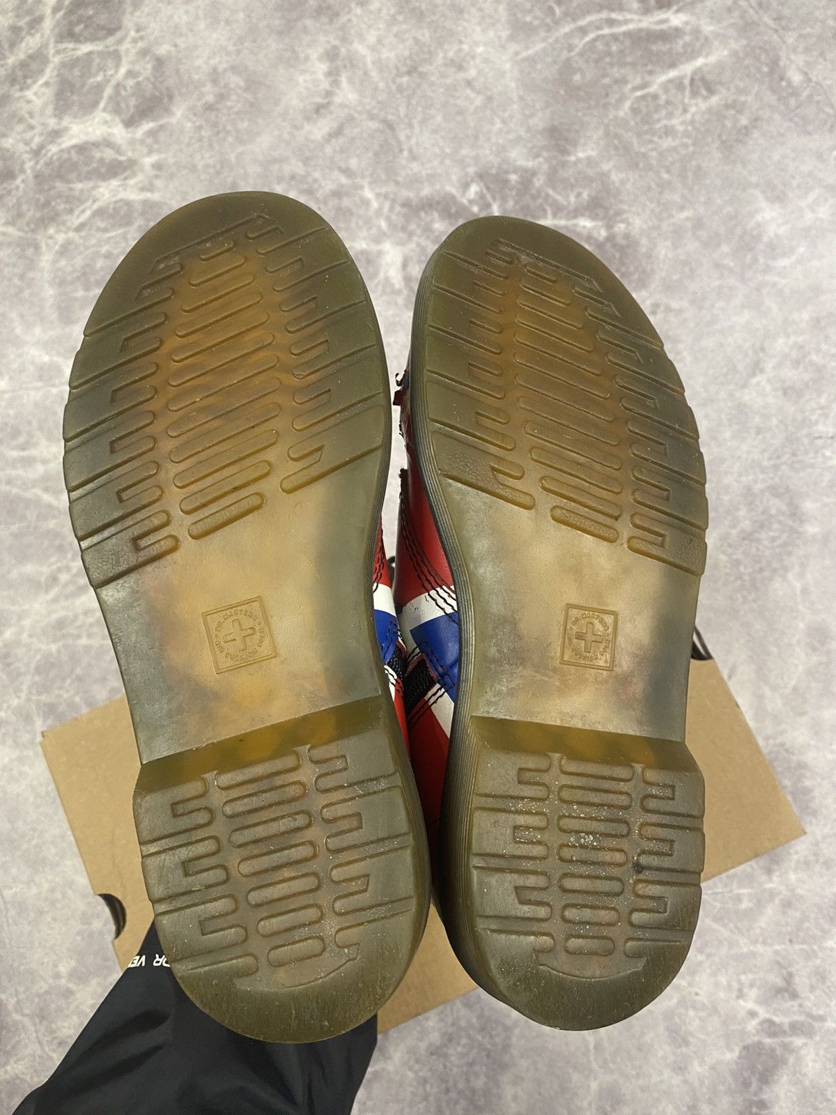 Dr. Martens Dr.Martens British Flag Rare Boots Y2K Size US 6 / IT 36 - 20 Thumbnail