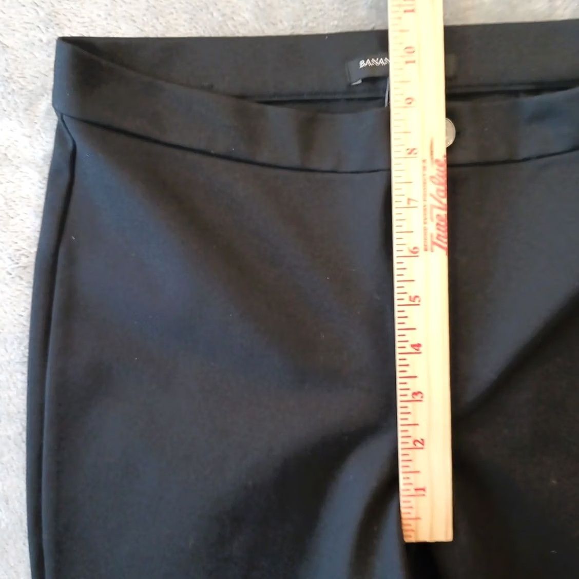 Banana Republic Banana Republic Pants Womens Size 4 Black Ankle Skinny Stretch 28x28 Mid Rise Size 27" / US 4 / IT 40 - 5 Thumbnail