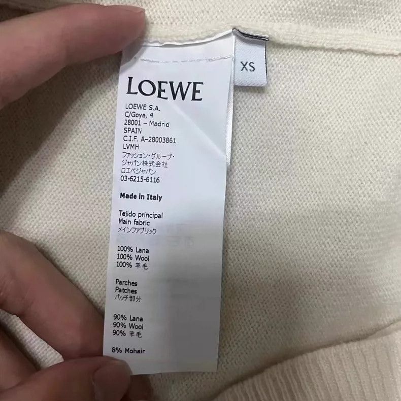 Loewe loewe Knitted wool cardigan 2506-Nextarrow Size US XS / EU 42 / 0 - 4 Thumbnail