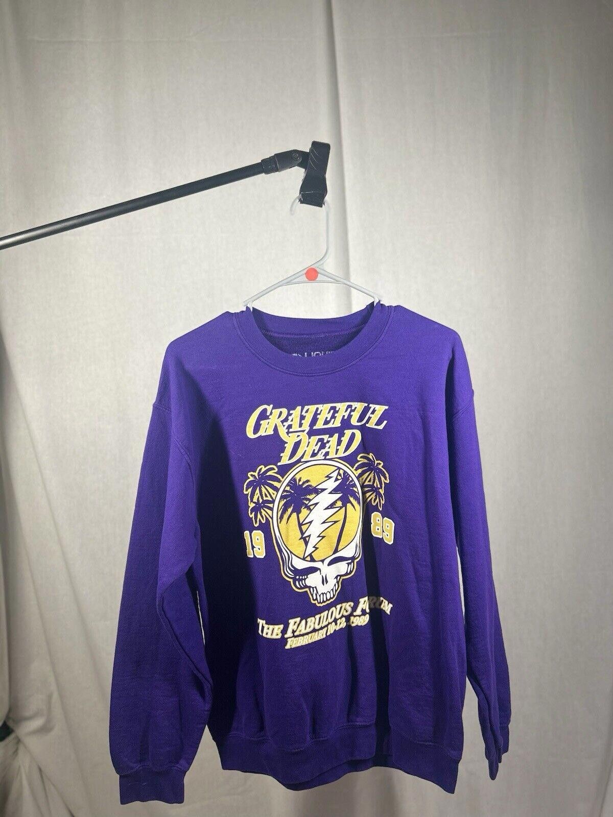Liquid Blue Grateful Dead Los Angeles Lakers Liquid Blue Sweatshirt Size US 32 / EU 48 - 1 Thumbnail