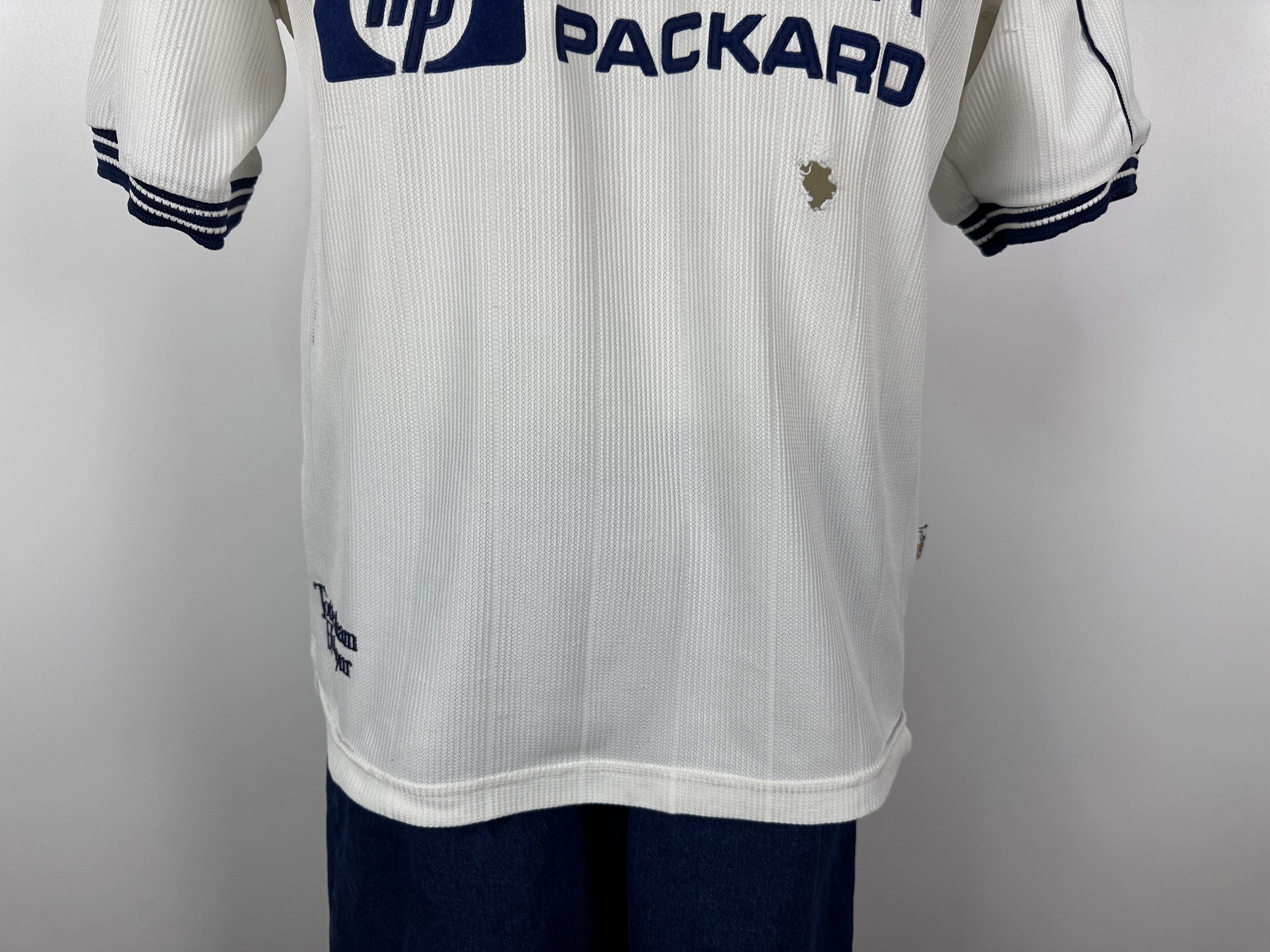 PONY × Vintage TOTTENHAM HOTSPUR 1997 Home Football Shirt Soccer Jersey Size US S / EU 44-46 / 1 - 6 Thumbnail