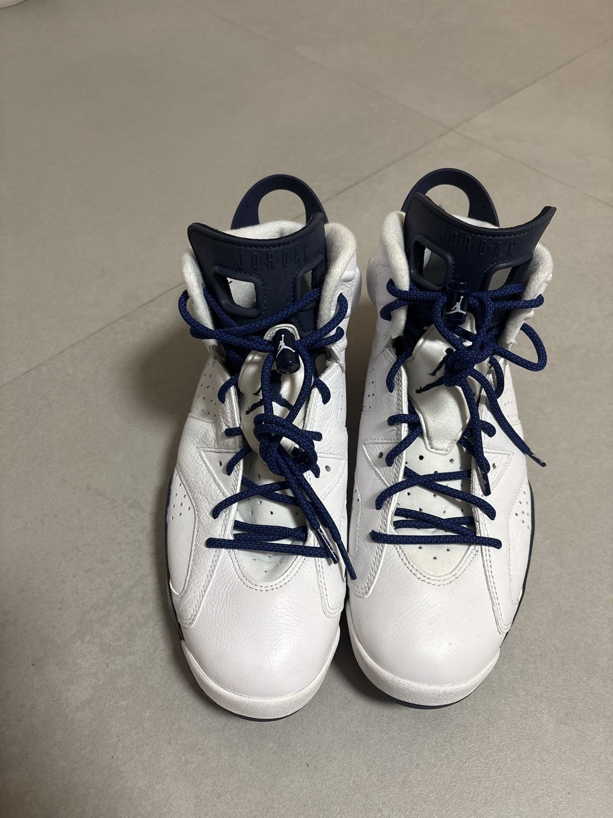 Jordan Brand Air Jordan 6 Retro Midnight Navy Size US 11 / EU 44 - 3 Thumbnail