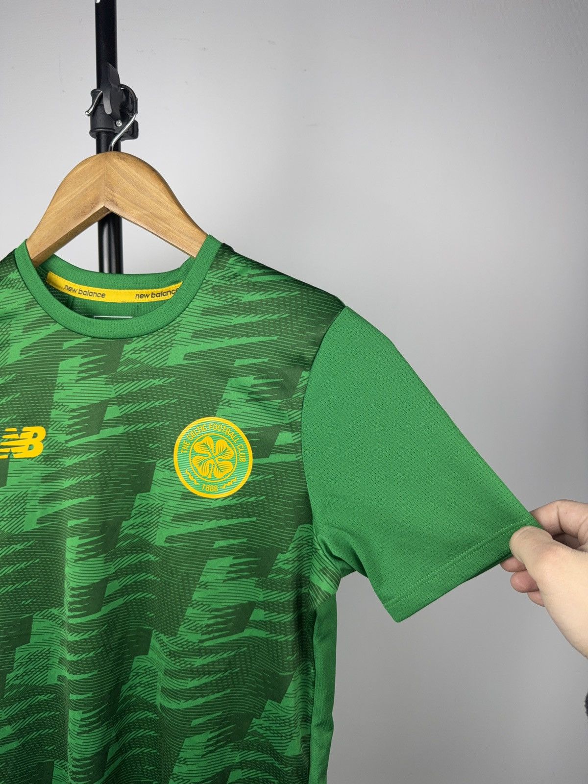 New Balance Celtic FC New Balance Green Training Top 2018 Youth 146 Size US XXS / EU 40 - 5 Thumbnail