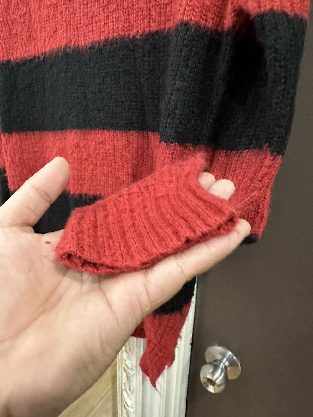 Japanese Brand Kurt Cobain Browny Vintage Distressed Mohair Grunge Sweater Size US L / EU 52-54 / 3 - 19 Thumbnail