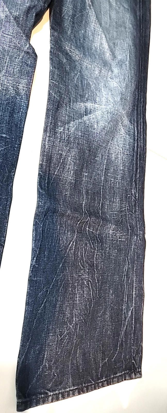 Seven 7 Seven For All Man Kind Blue Jeans Distressed 38Wx33L Size US 38 / EU 54 - 5 Thumbnail