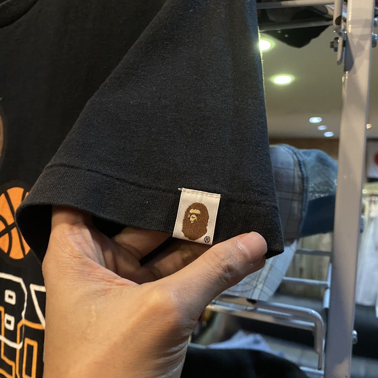 Bape Bape OG Baby Milo Basketball Tee Size US M / EU 48-50 / 2 - 7 Thumbnail