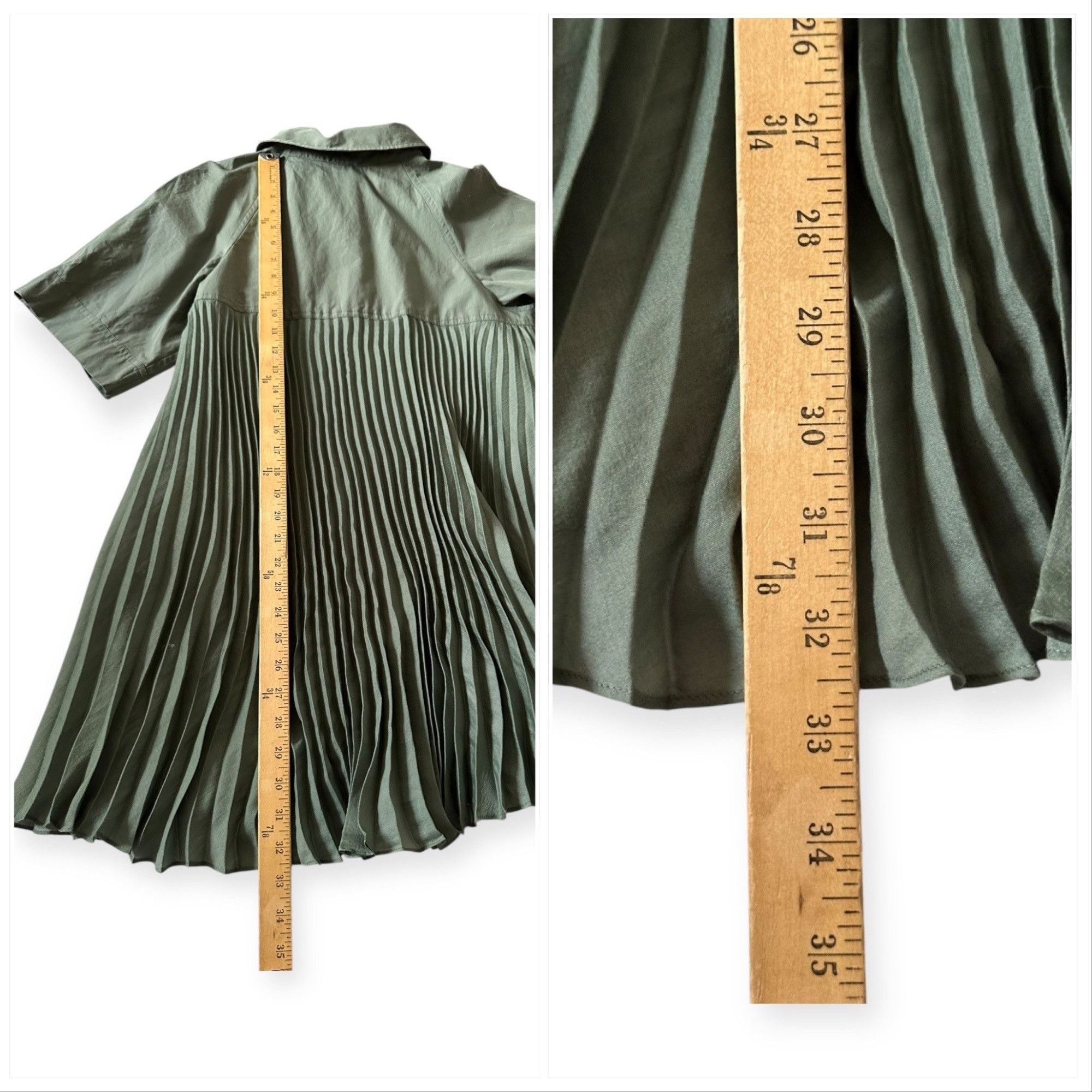Simkhai Simkhai Blanche Short Sleeve Shirt Mini Dress, Size XS Size XS / US 0-2 / IT 36-38 - 12 Thumbnail