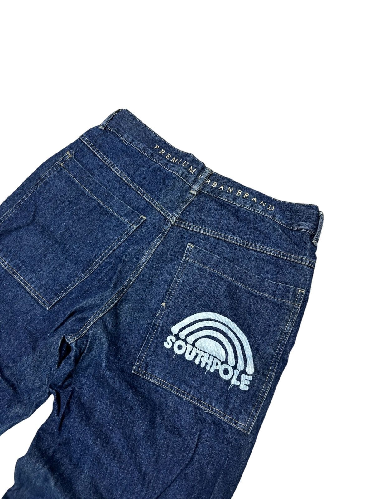 Southpole Y2K Southpole Rap Baggy Jeans Big Back Logo Graffiti Size US 36 / EU 52 - 2 Thumbnail