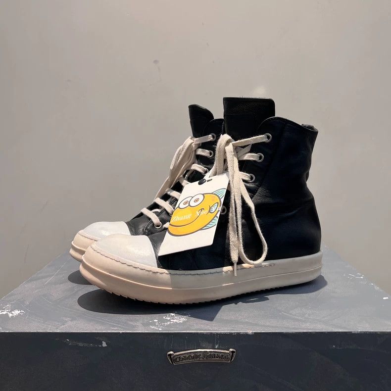 Rick Owens rick owens Classic cowhide high-top large Converse board sh Size US 6.5 / EU 39-40 - 1 Thumbnail