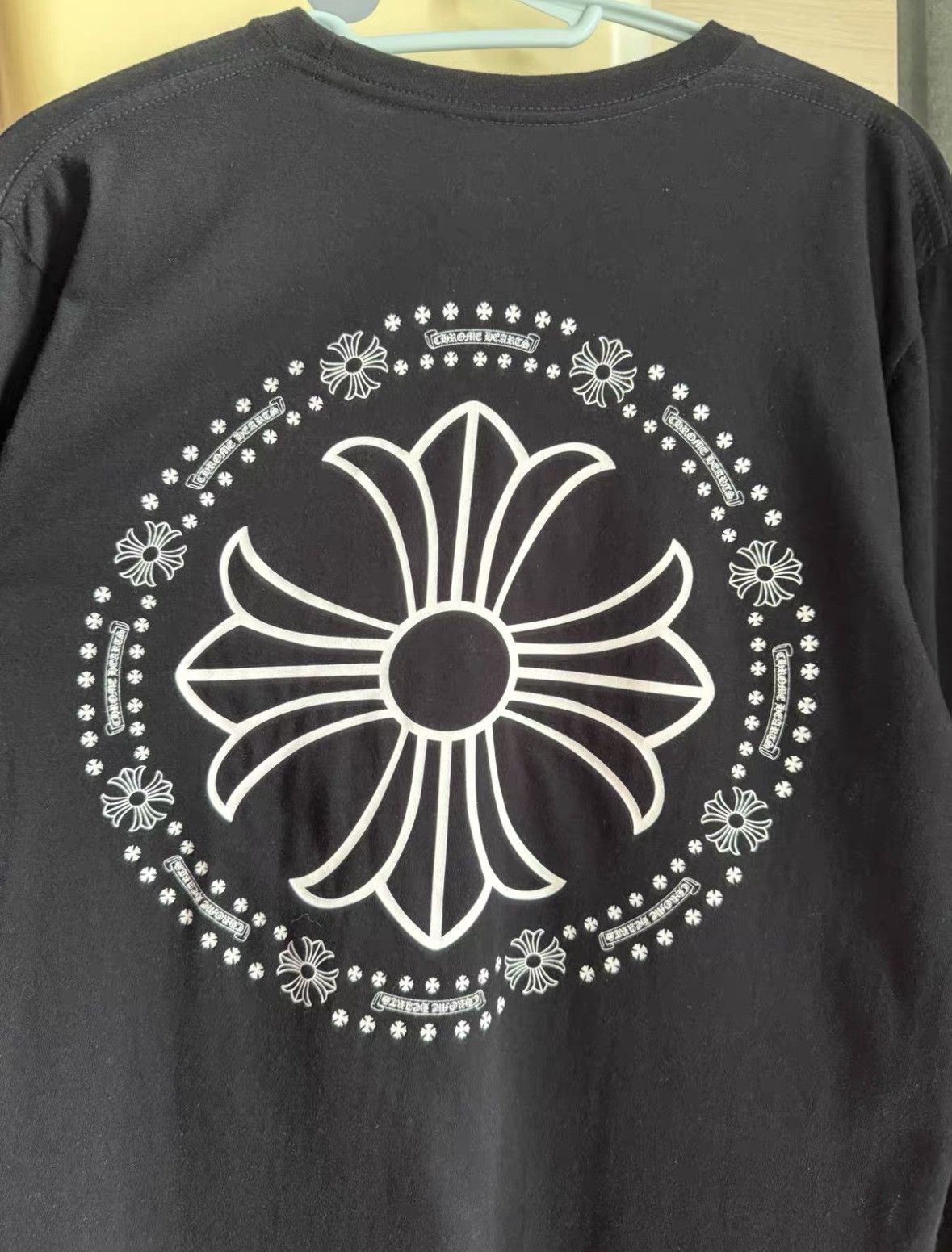 Chrome Hearts CHROME HEARTS Size M Cross scroll ring long sleeve T-shirt Size US M / EU 48-50 / 2 - 3 Thumbnail