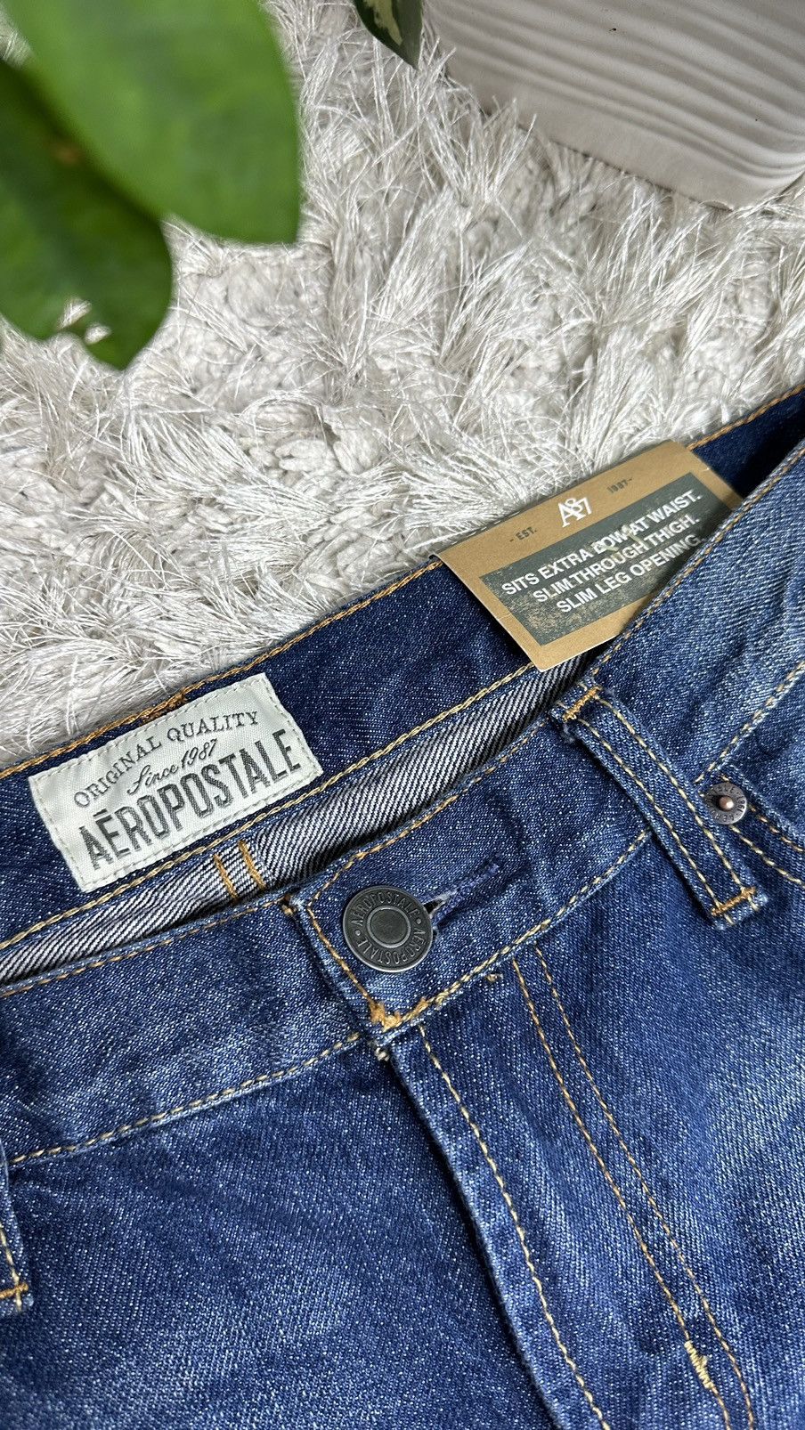 Denime Aeropostale Jeans Denim Streetwear Size US 34 / EU 50 - 5 Thumbnail