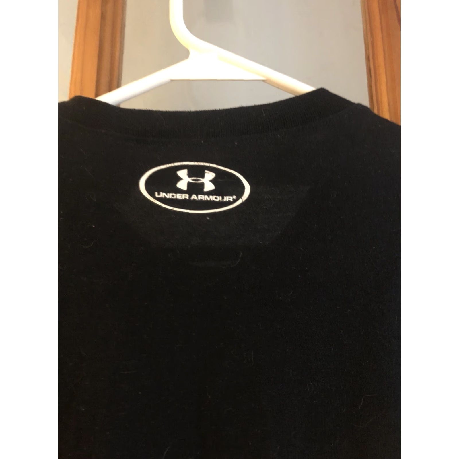 Under Armour Under Armour HeatGear Mens M Short Sleeve T-Shirt Black Logo Graphic Shirt Crew Neck Size US M / EU 48-50 / 2 - 5 Thumbnail