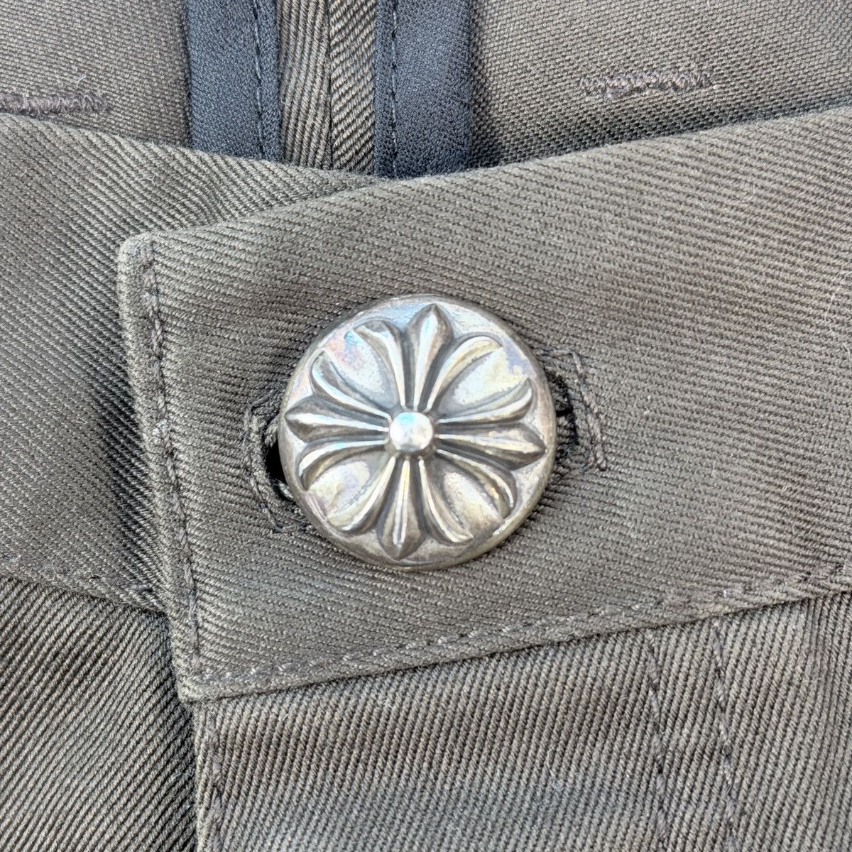 Chrome Hearts Chrome Hearts Brown black/cheetah patch Flooded Chino Size US 34 / EU 50 - 5 Thumbnail