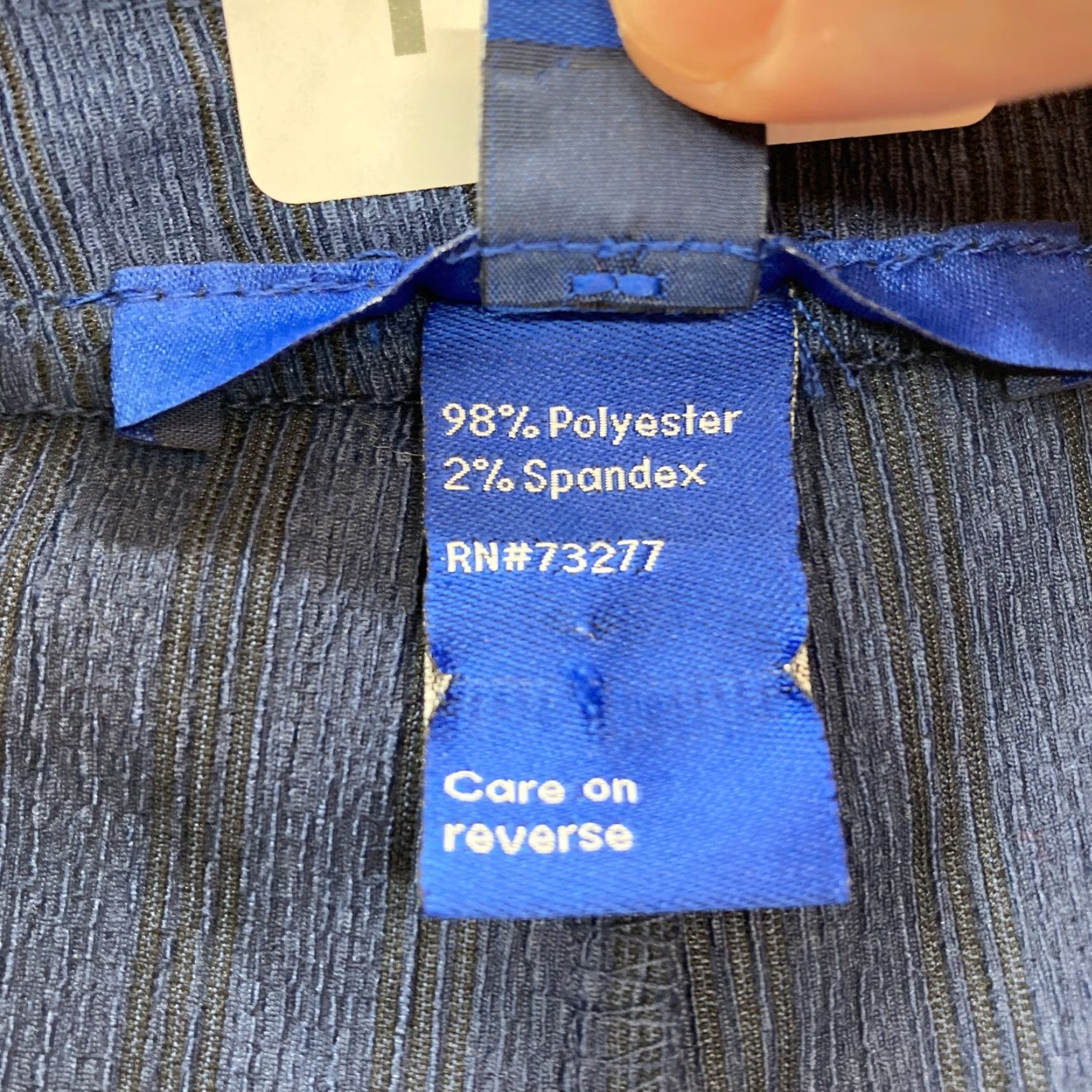 Apt. 9 Apt. 9 Pants Women's Medium Blue Pull On Wide Leg Stretch Fabric Tie Waist NWT Size 32" / US 10 / IT 46 - 5 Thumbnail