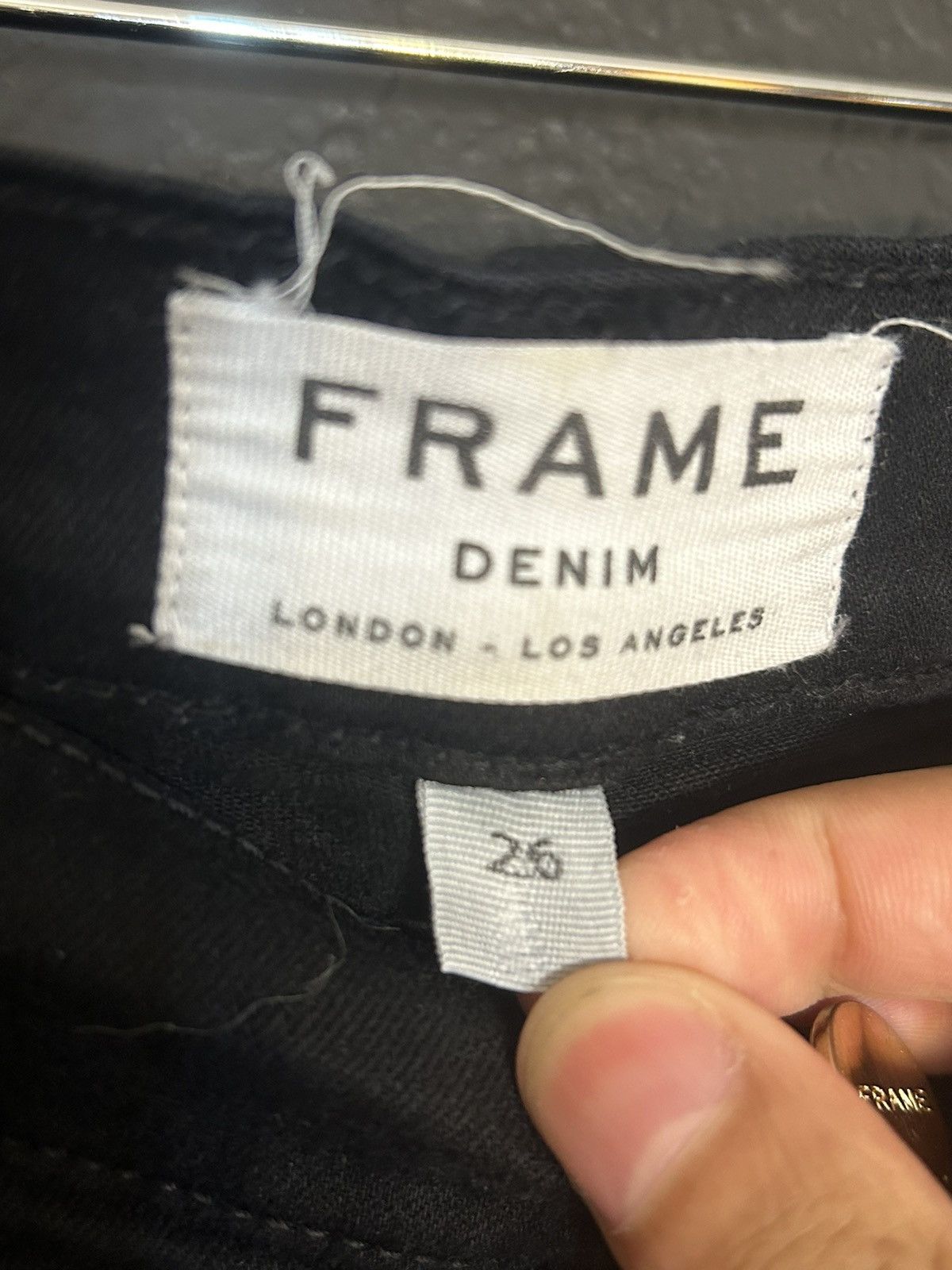 Frame Frame Le Skinny De Jeanne Jeans size 26 Size 26" / US 2 / IT 38 - 3 Thumbnail