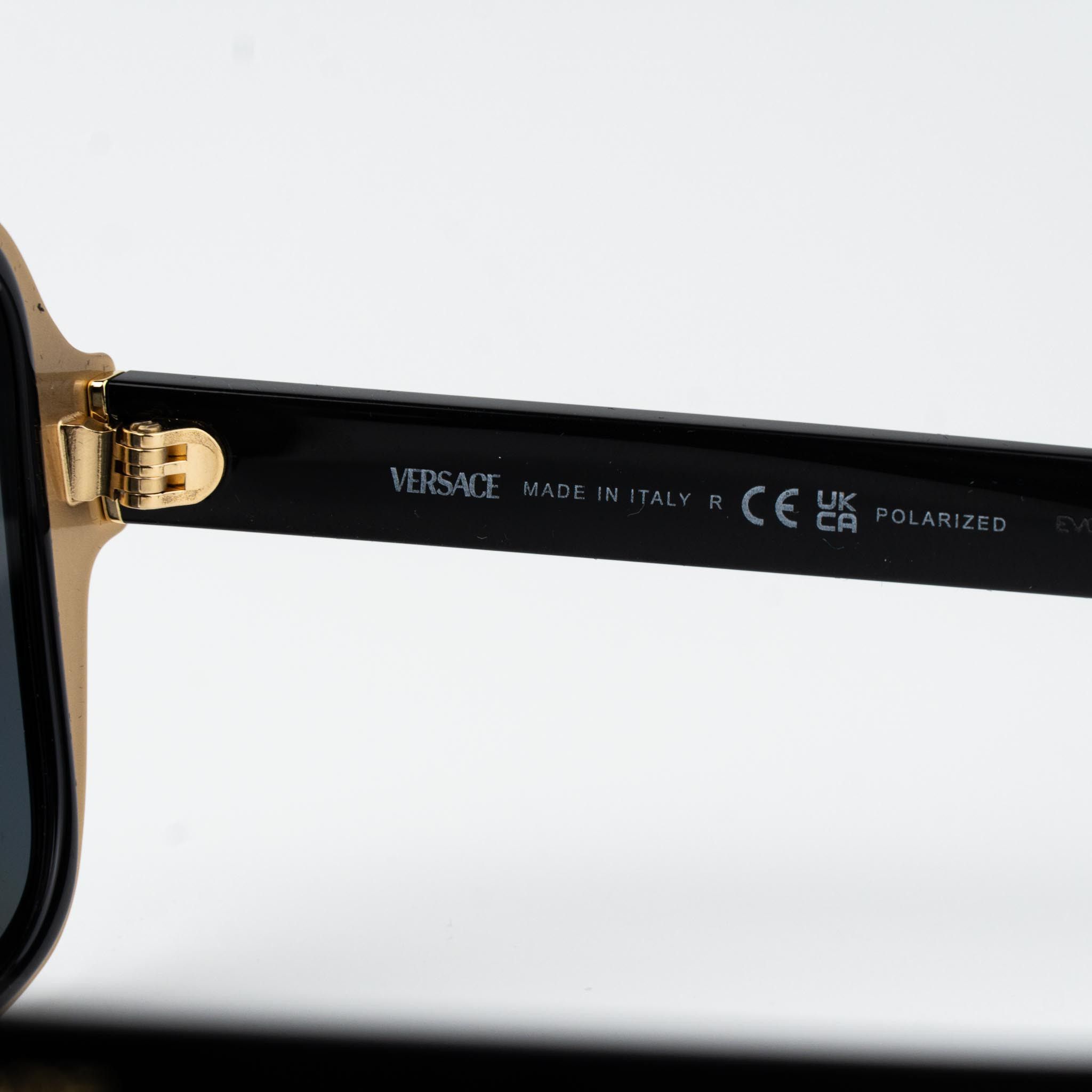 Versace Versace Men Sunglasses Aviator VE2199 100281 NEW AUTHENTIC Size ONE SIZE - 10 Thumbnail