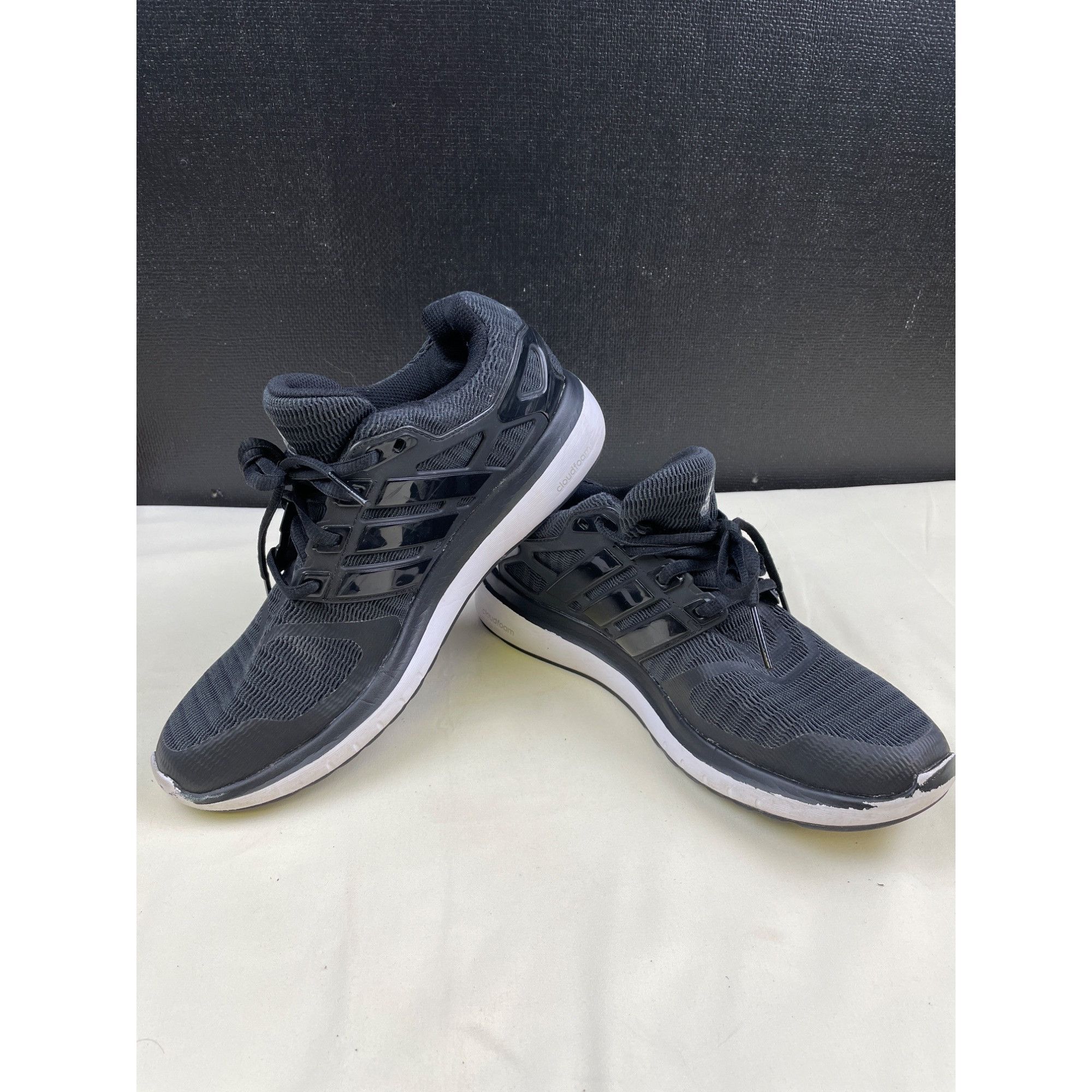 Adidas Adidas Cloud Foam Men's Black Running Shoes/ Sneakers Size Size US 8.5 / EU 41-42 - 4 Thumbnail
