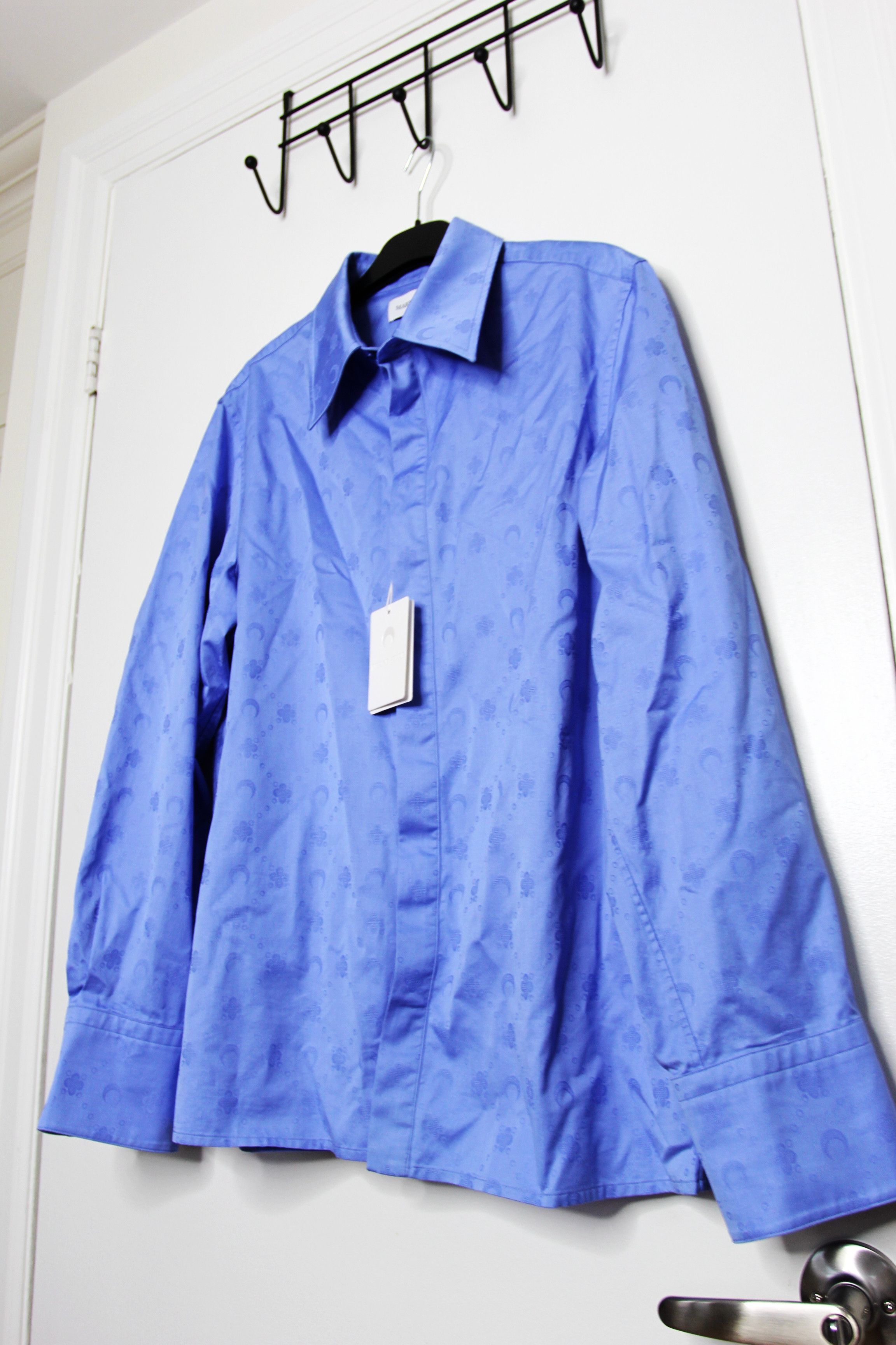 Marine Serre BNWT AW25 MARINE SERRE MOONOGRAM JACQUARD SHIRT 50 Size US M / EU 48-50 / 2 - 5 Thumbnail
