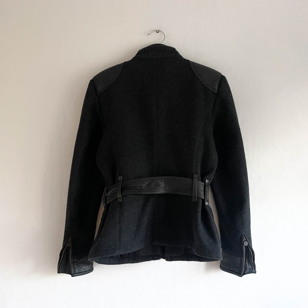 Matchless Matchless Vintage Rider Leather Belted Jacket Size M / US 6-8 / IT 42-44 - 3 Thumbnail