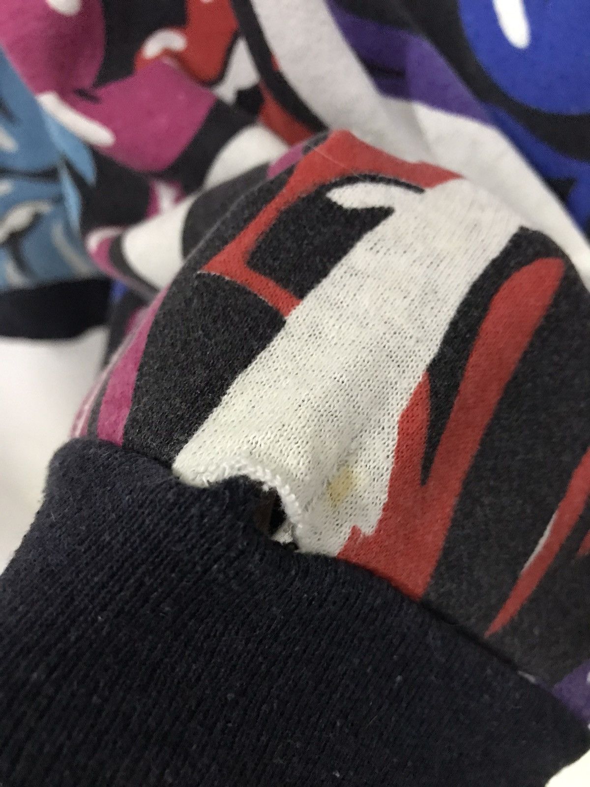 Band Tees × The Rolling Stones × Vintage Vintage The Rolling Stones Sweatshirt Size US L / EU 52-54 / 3 - 7 Thumbnail