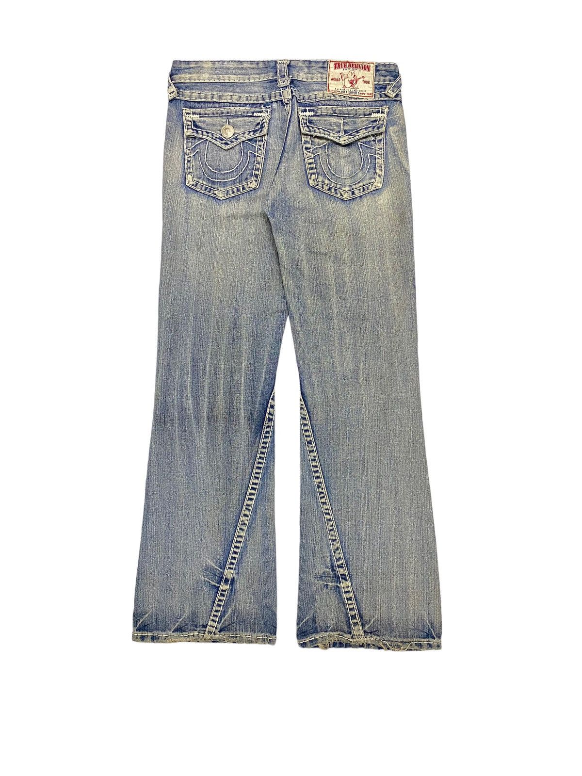 Hysteric Glamour × If Six Was Nine × Japanese Brand Flare True Religion Jean Fashion for the Sense Low Rise Size US 31 - 6 Thumbnail