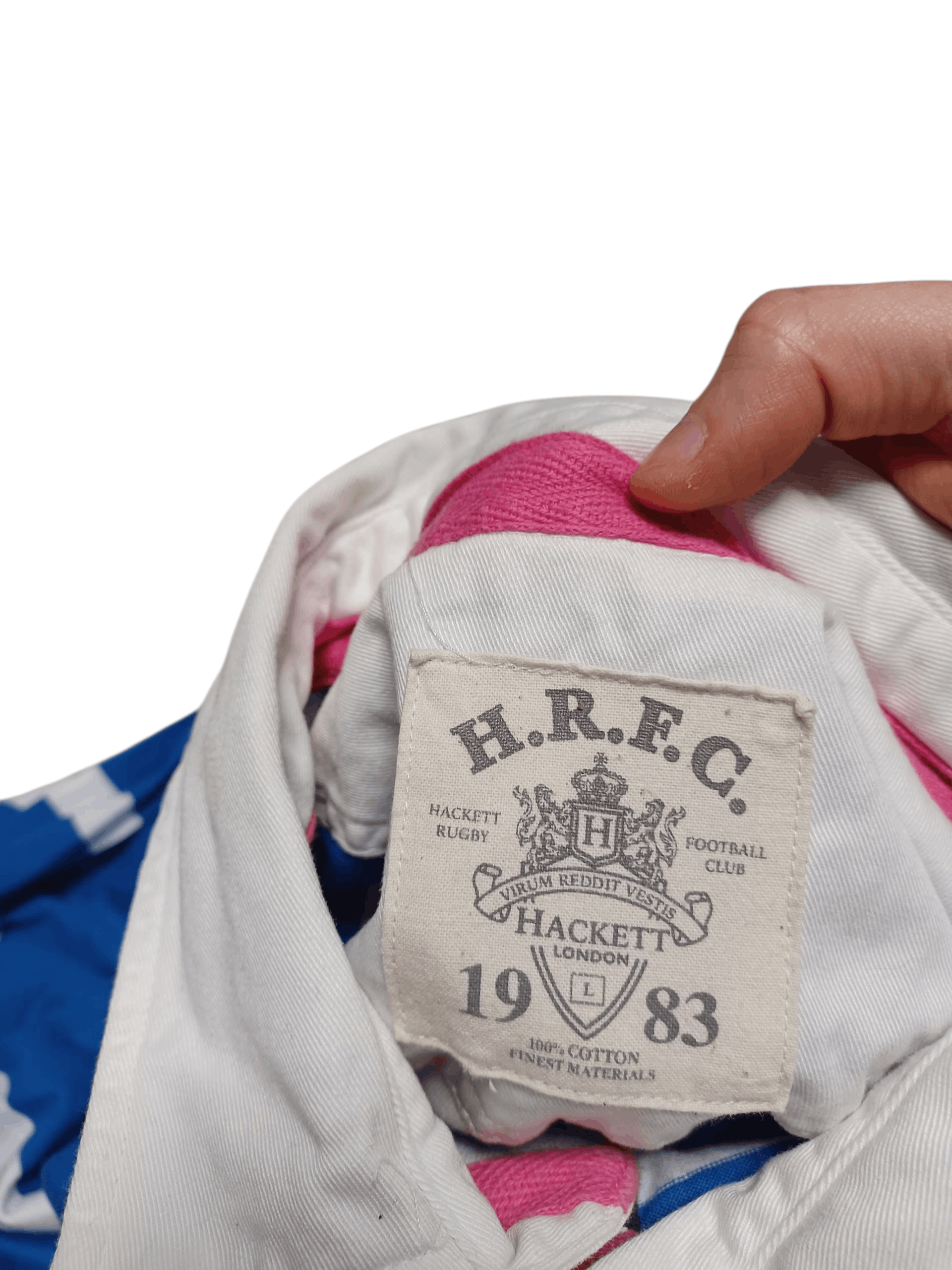 Hackett HACKETT VINTAGE LUXURY RUGBY SHIRT Size US L / EU 52-54 / 3 - 5 Thumbnail