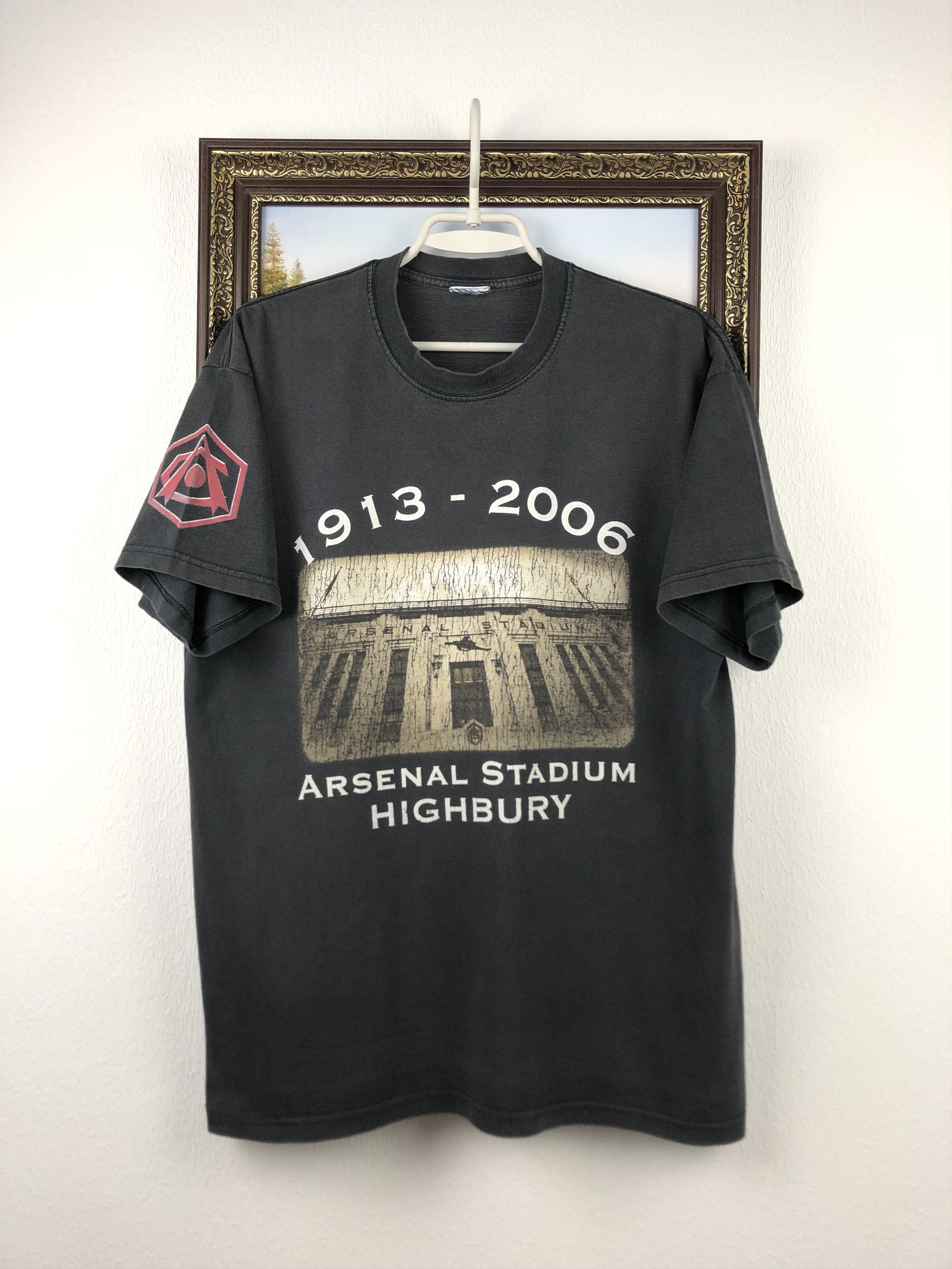 Vintage Vintage Arsenal Football Shirt Highbury Stadium Jersey Tee Size US M / EU 48-50 / 2 - 1 Thumbnail