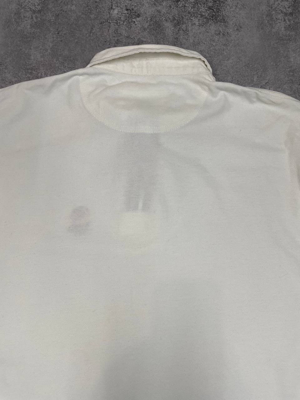 Other England Rugby Traders Vintage Men Cotton Polo Shirt White Size US XL / EU 56 / 4 - 11 Thumbnail