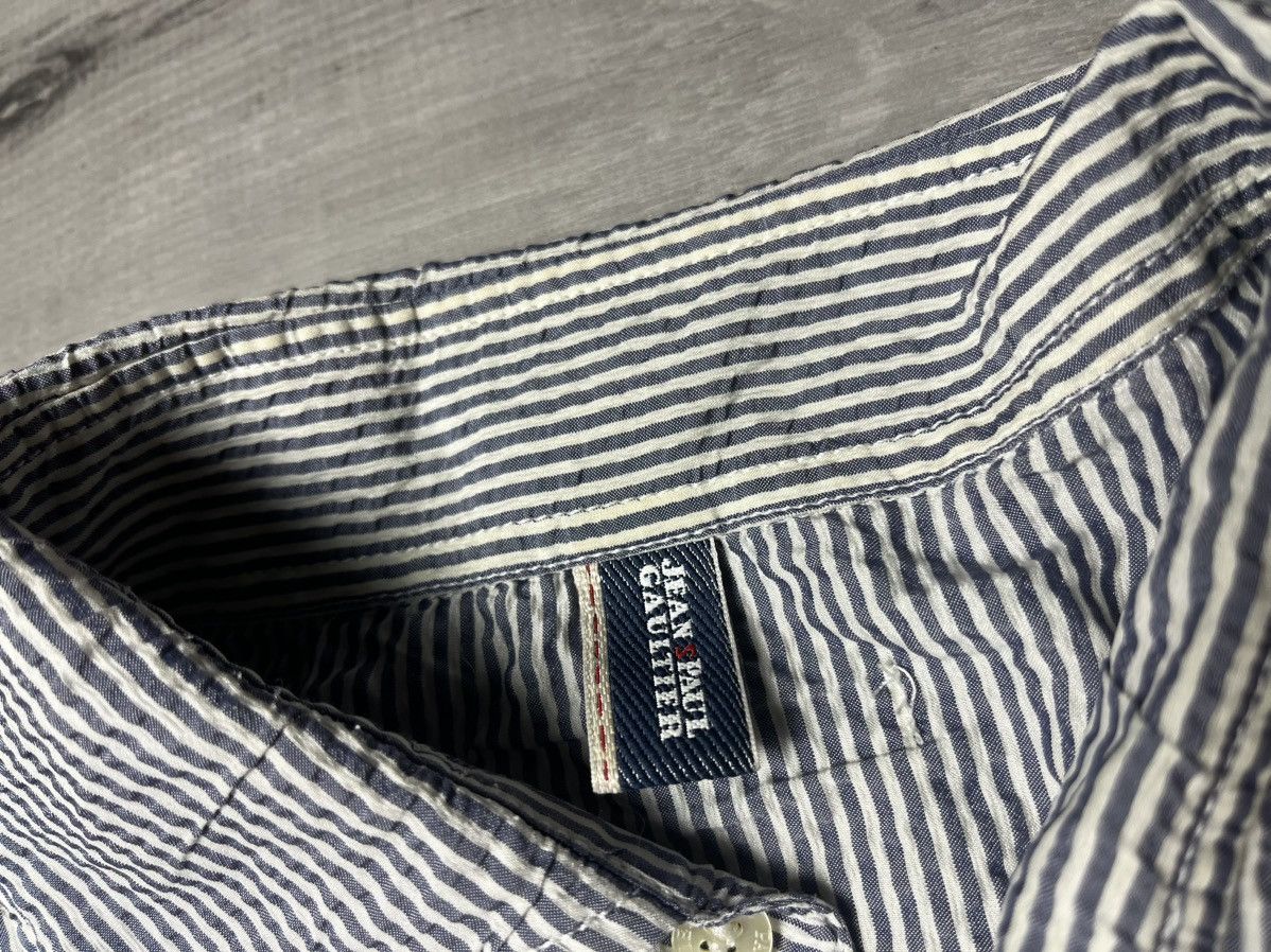 Jean Paul Gaultier Jean paul gaultier shirt classic striped size Large Size US L / EU 52-54 / 3 - 4 Thumbnail