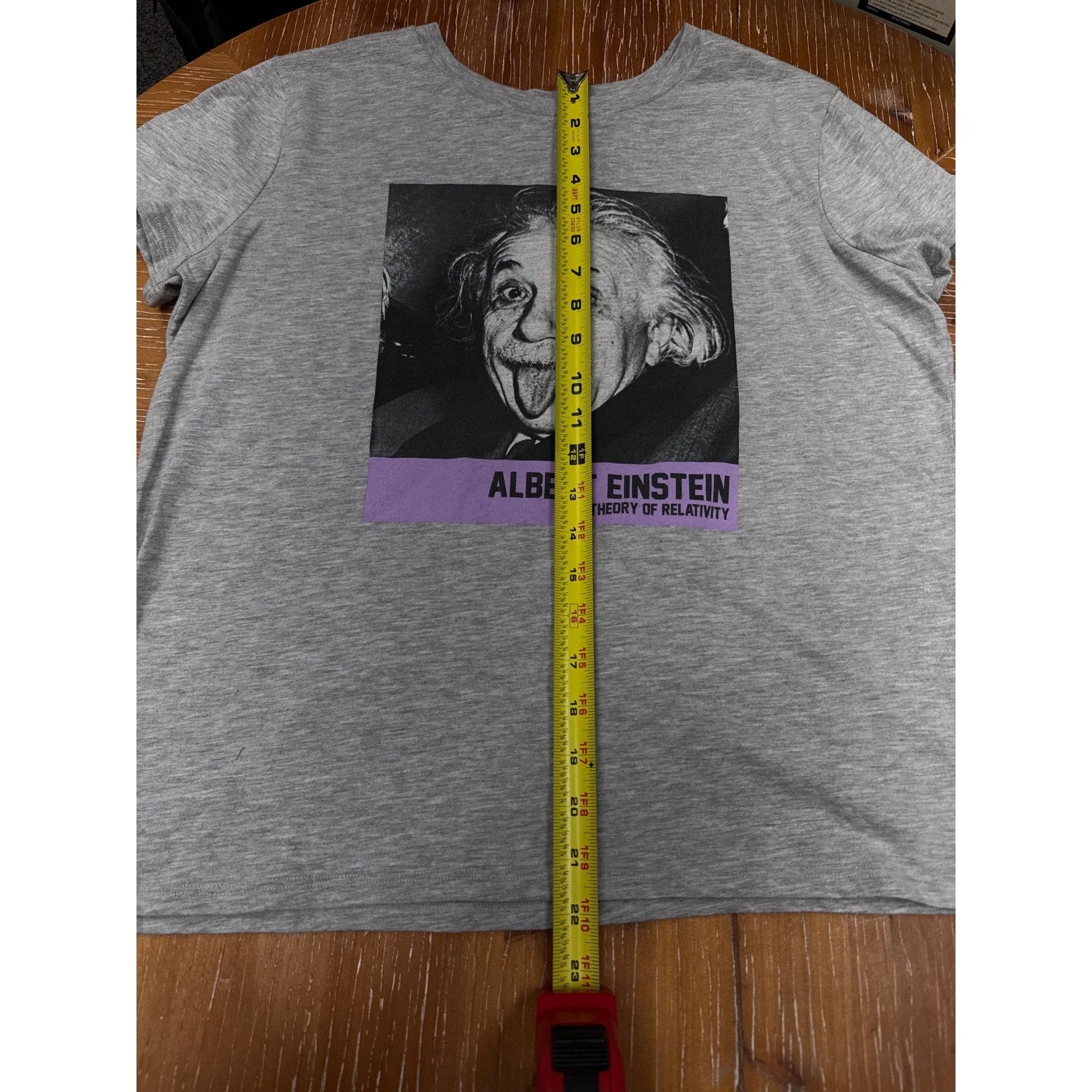 Other Albert Einstein Theory Of Relativity Gray T-Shirt Short Slee Size M / US 6-8 / IT 42-44 - 6 Thumbnail