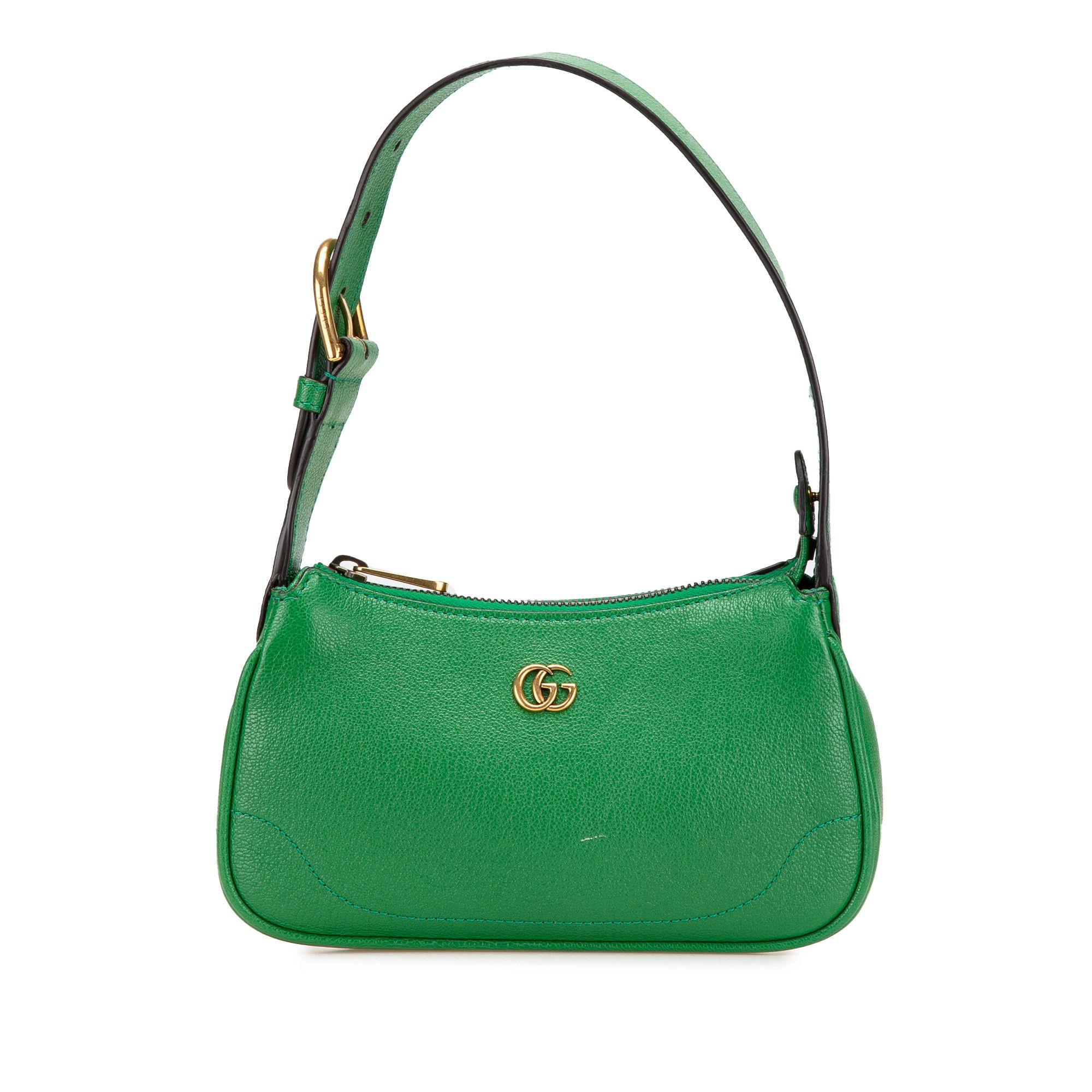 Gucci Gucci Mini Leather Aphrodite Shoulder Bag Size ONE SIZE - 1 Thumbnail
