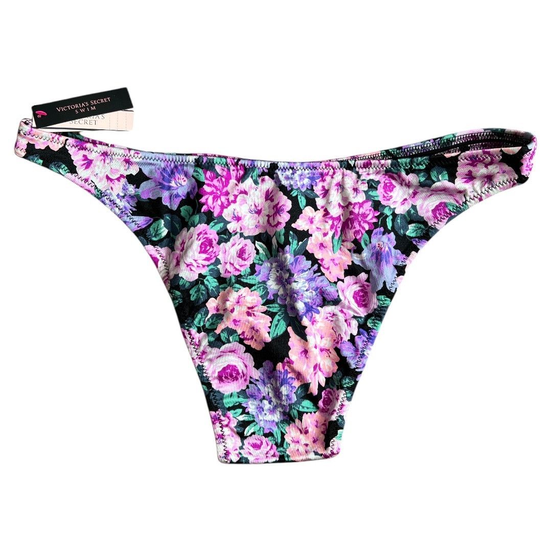 Victoria's Secret Victoria's Secret VS Shine Hardware Brazilian Bikini Set, M Size ONE SIZE - 8 Thumbnail