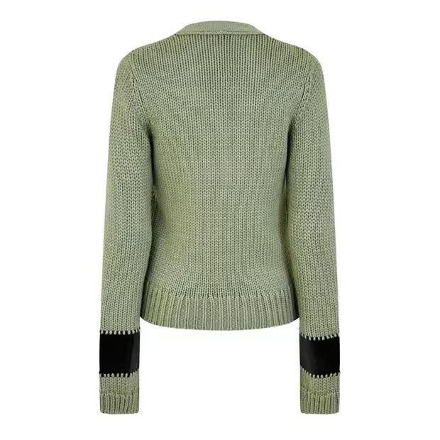 Dries Van Noten o1g2r1mq1024 Cardigan in Mint Green Size XS / US 0-2 / IT 36-38 - 2 Thumbnail